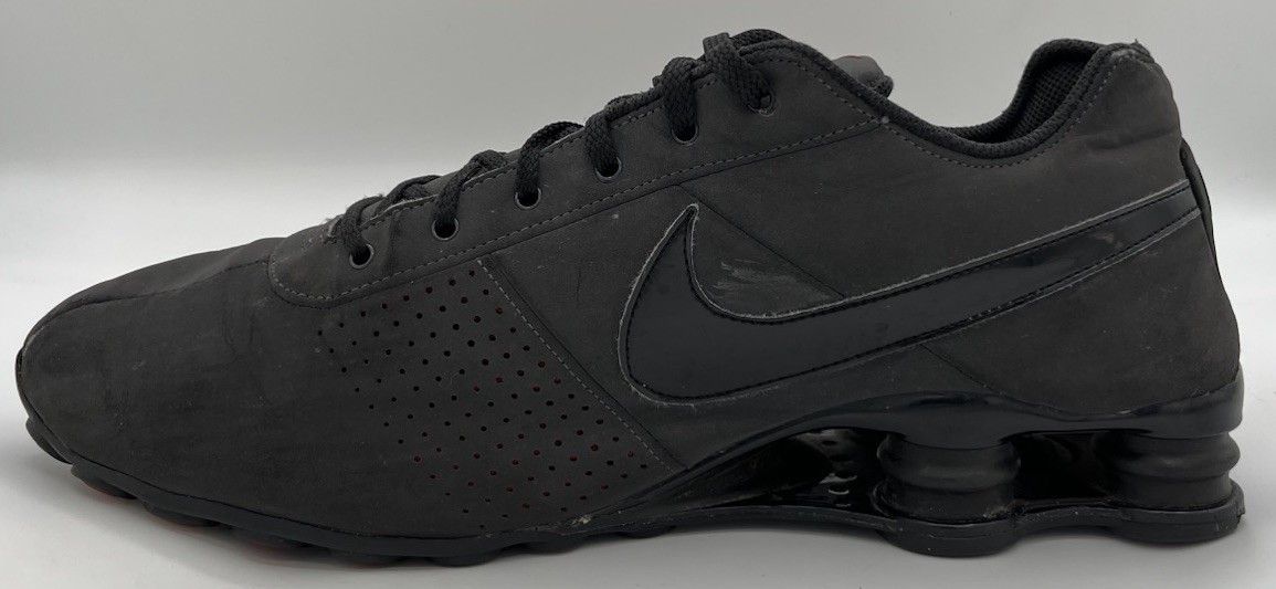 Nike Nike Shox Deliver 2012 Men's Size 13 Sneakers Black/Gray/Red Size US 13 / EU 46 - 8 Thumbnail