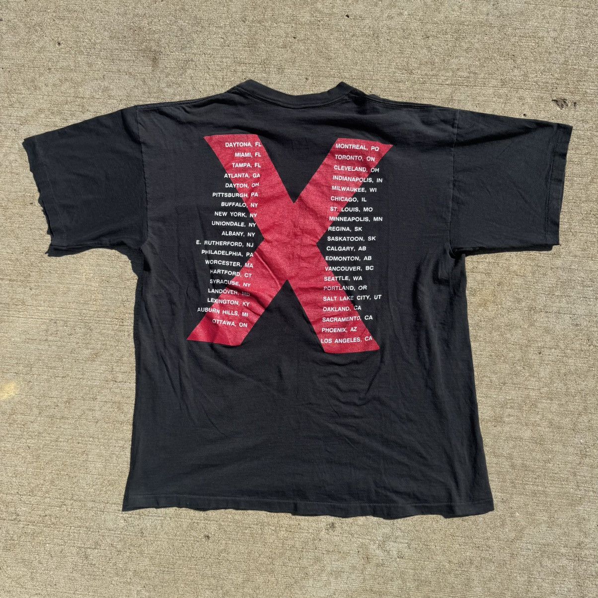 Other Vintage Inxs X Tour T Shirt 1990 Size US XL / EU 56 / 4 - 5 Thumbnail