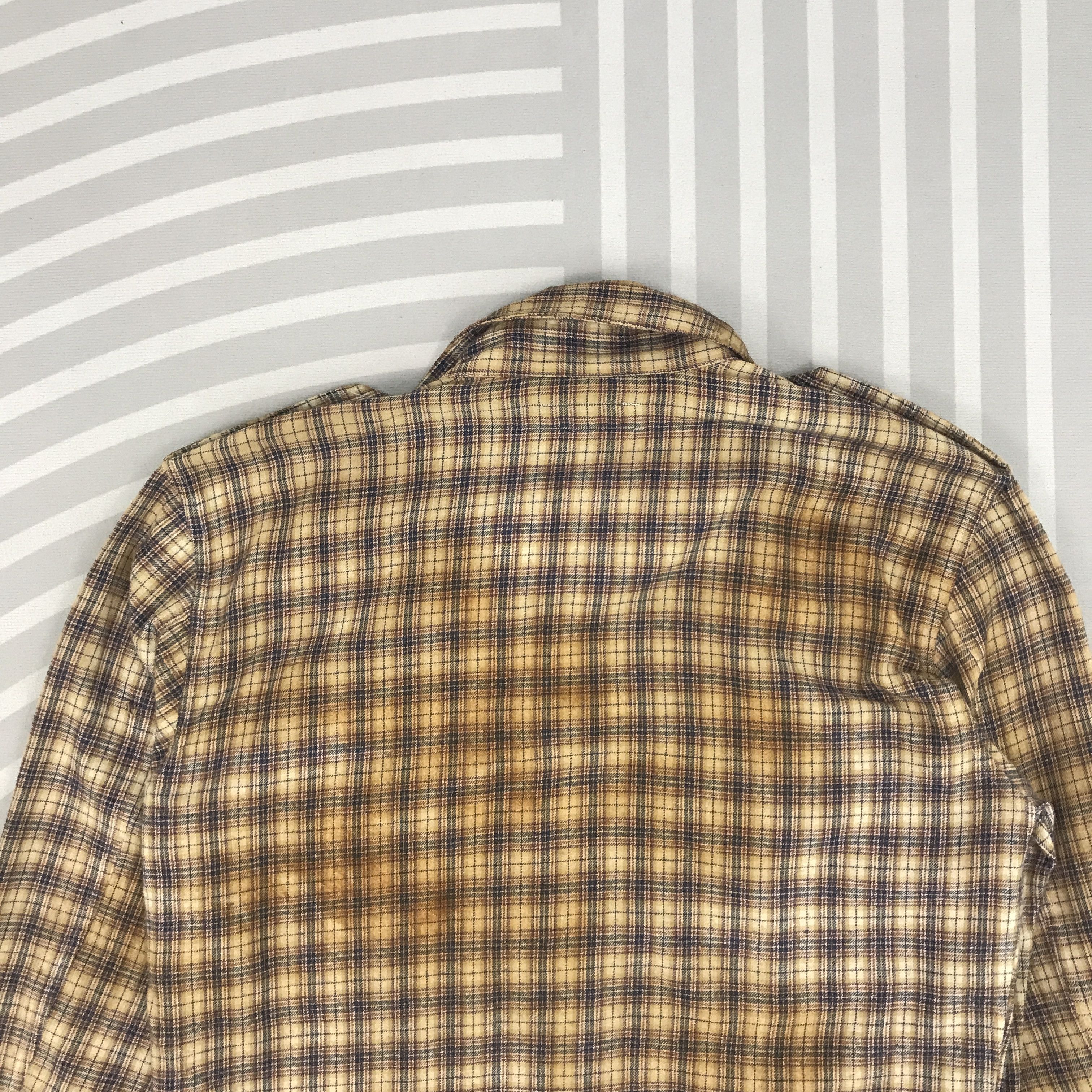 Japanese Brand × Roar × Vintage Vintage Roar Rusty Made in Japan flannel button up shirt Size US L / EU 52-54 / 3 - 3 Thumbnail
