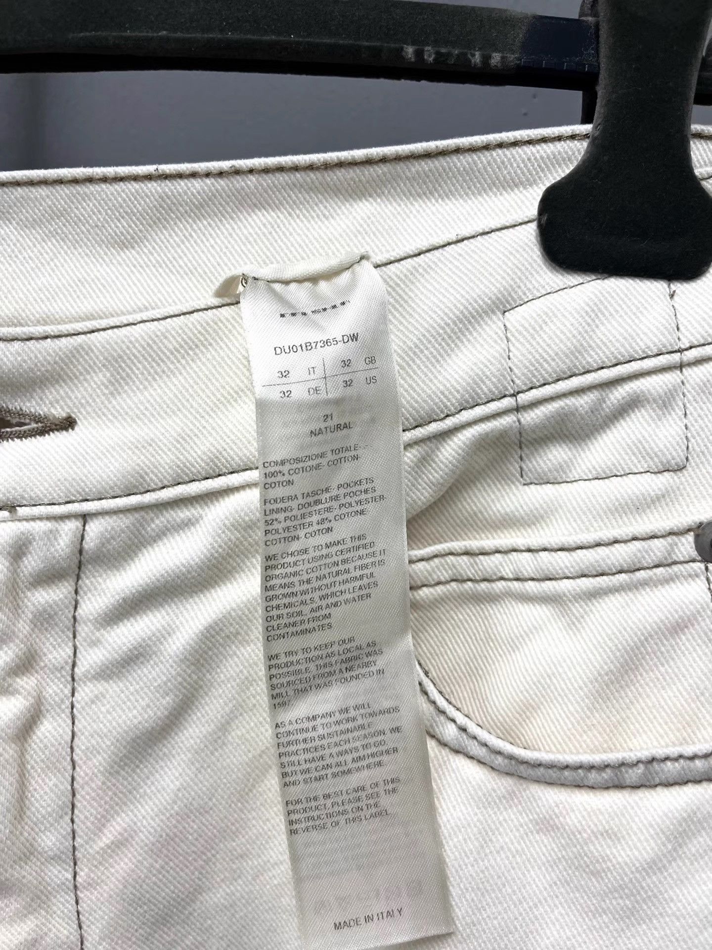 Rick Owens Rick Owens Bolan Bootcut White Jeans K34 Size US 32 / EU 48 - 4 Thumbnail