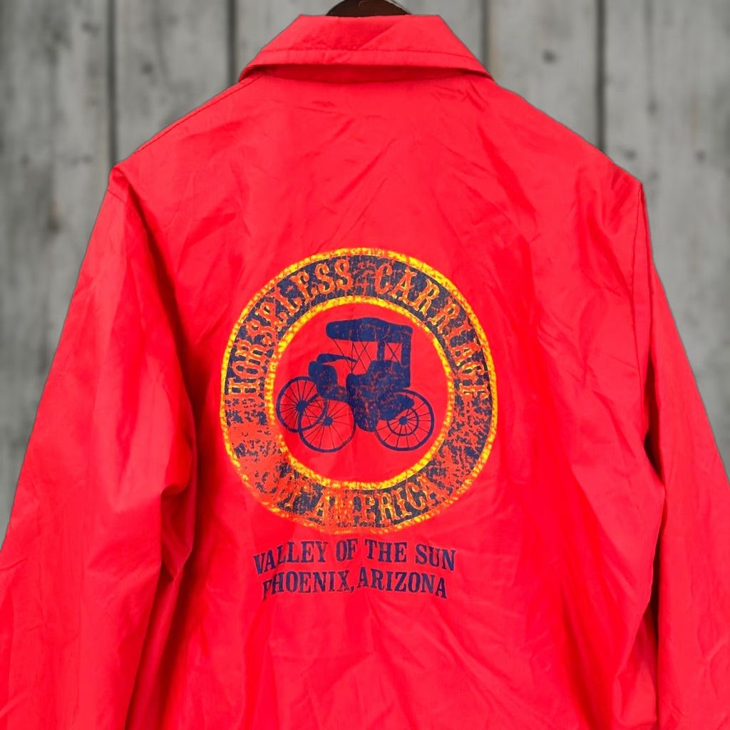 Vintage VTG Birdie Jacket Mens M Nylon Red Windbreaker 1980s Casual Sporty Size US M / EU 48-50 / 2 - 1 Thumbnail