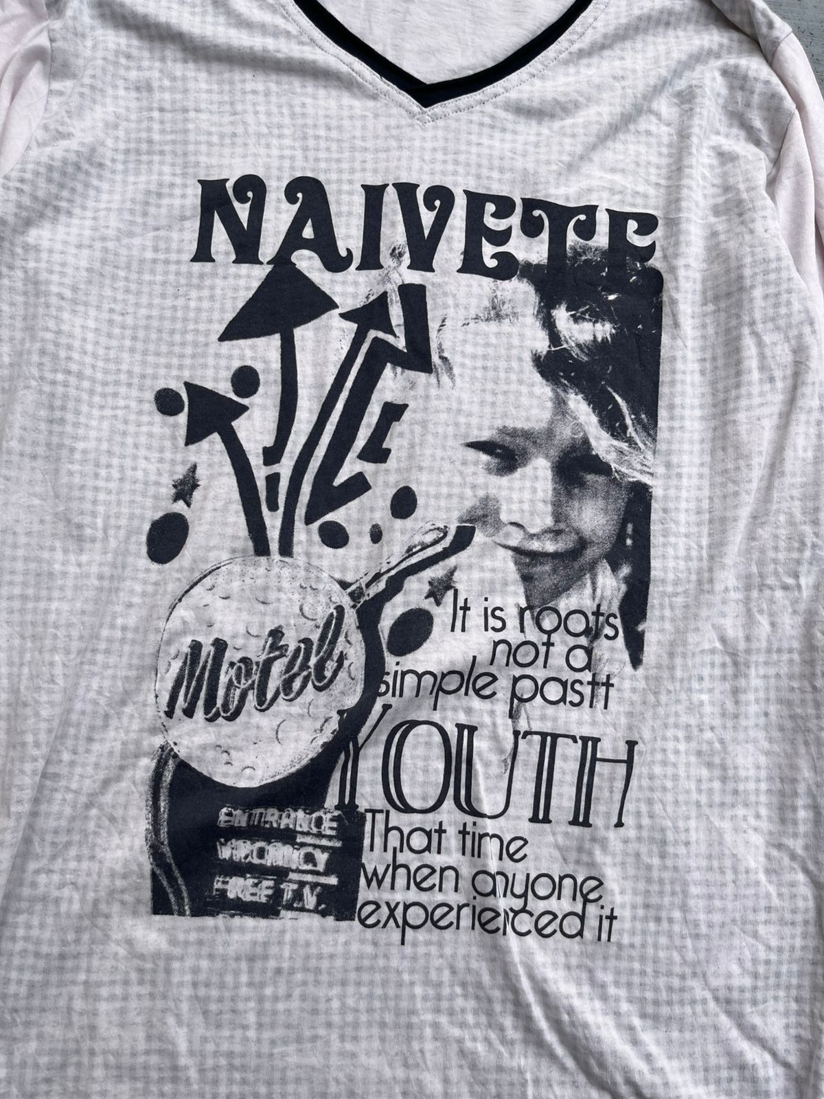 Takeo Kikuchi TKMIXPICE Poem Gothic Art Longsleeve LGB Size US S / EU 44-46 / 1 - 2 Thumbnail