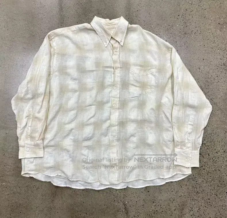 Our Legacy Our Legacy Pleated Plaid Shirt Size US M / EU 48-50 / 2 - 1 Thumbnail