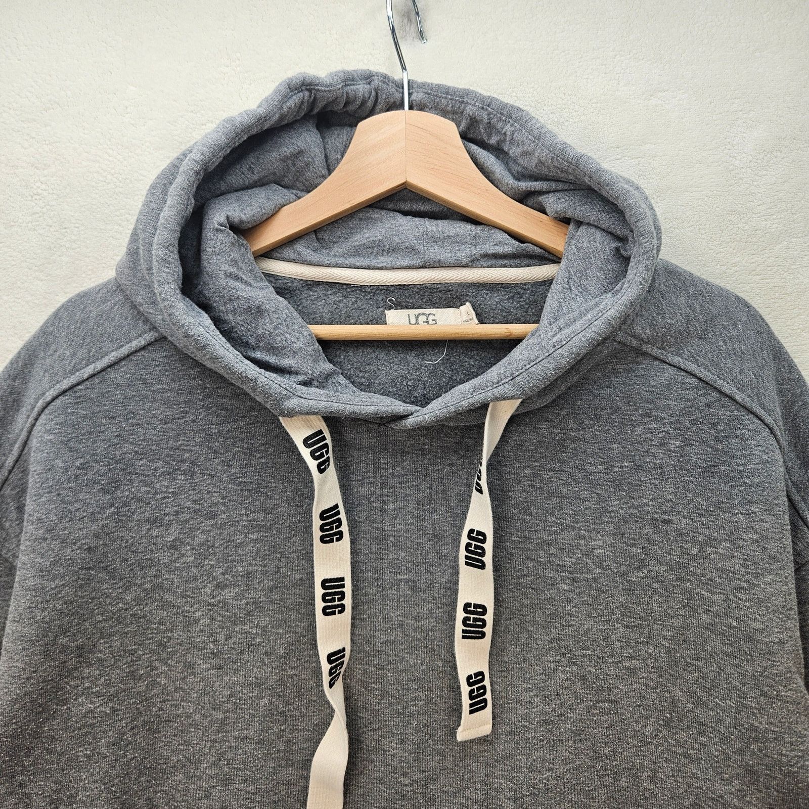Ugg UGG WOMEN'S LARGE HEATHER GRAY HOODED SWEATER DRESS PILED Size L / US 10 / IT 46 - 2 Thumbnail