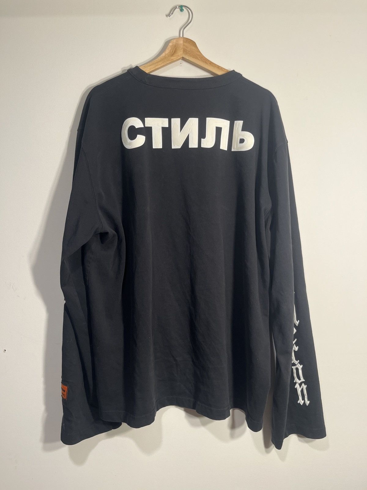 Heron Preston Heron Preston black long sleeve skull and sleeves print Size US XXL / EU 58 / 5 - 2 Thumbnail