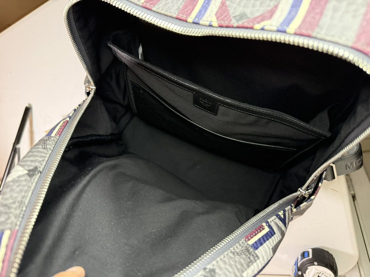MCM MCM Stark Gunta Visetos Logo Print Medium Backpack Size ONE SIZE - 15 Thumbnail