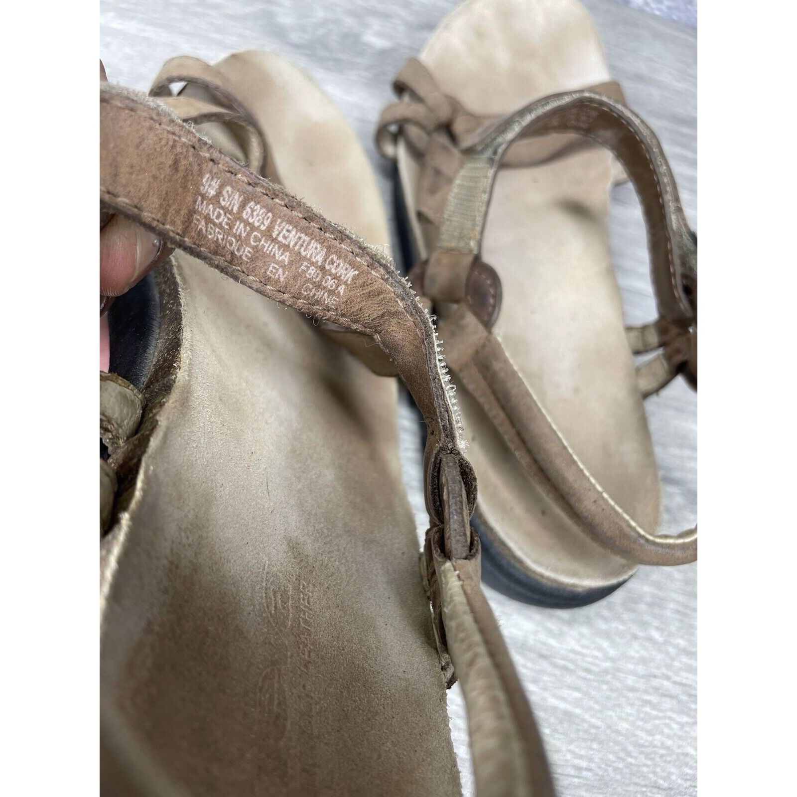Teva Teva Ventura Cork Brown Ankle Strappy Casual Outdoor Sandals Size US 9 / IT 39 - 10 Thumbnail