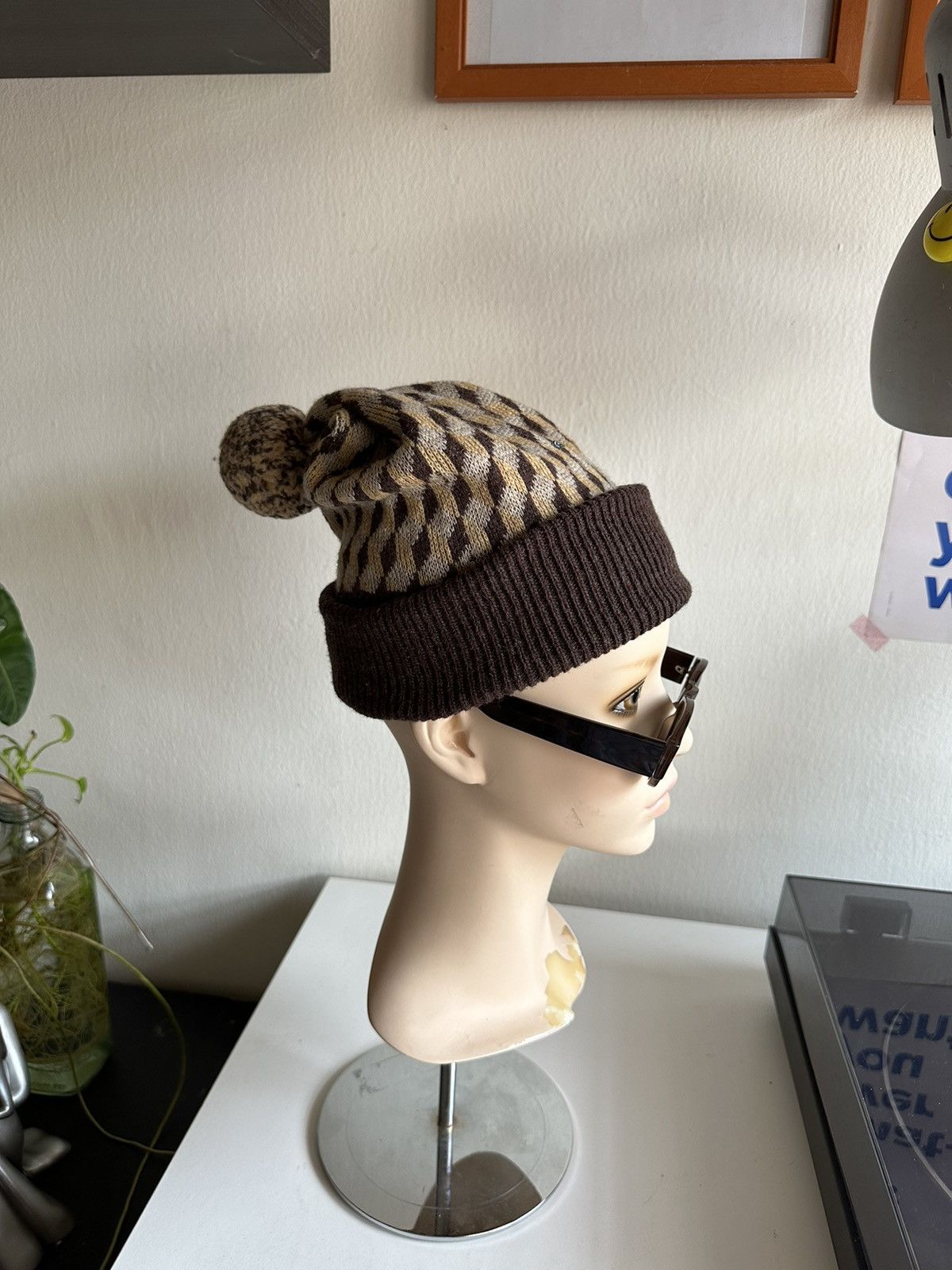 Vivienne Westwood 1990s Vivienne Westwood Chapaeaux Wool Sporty Beanie Size ONE SIZE - 9 Thumbnail