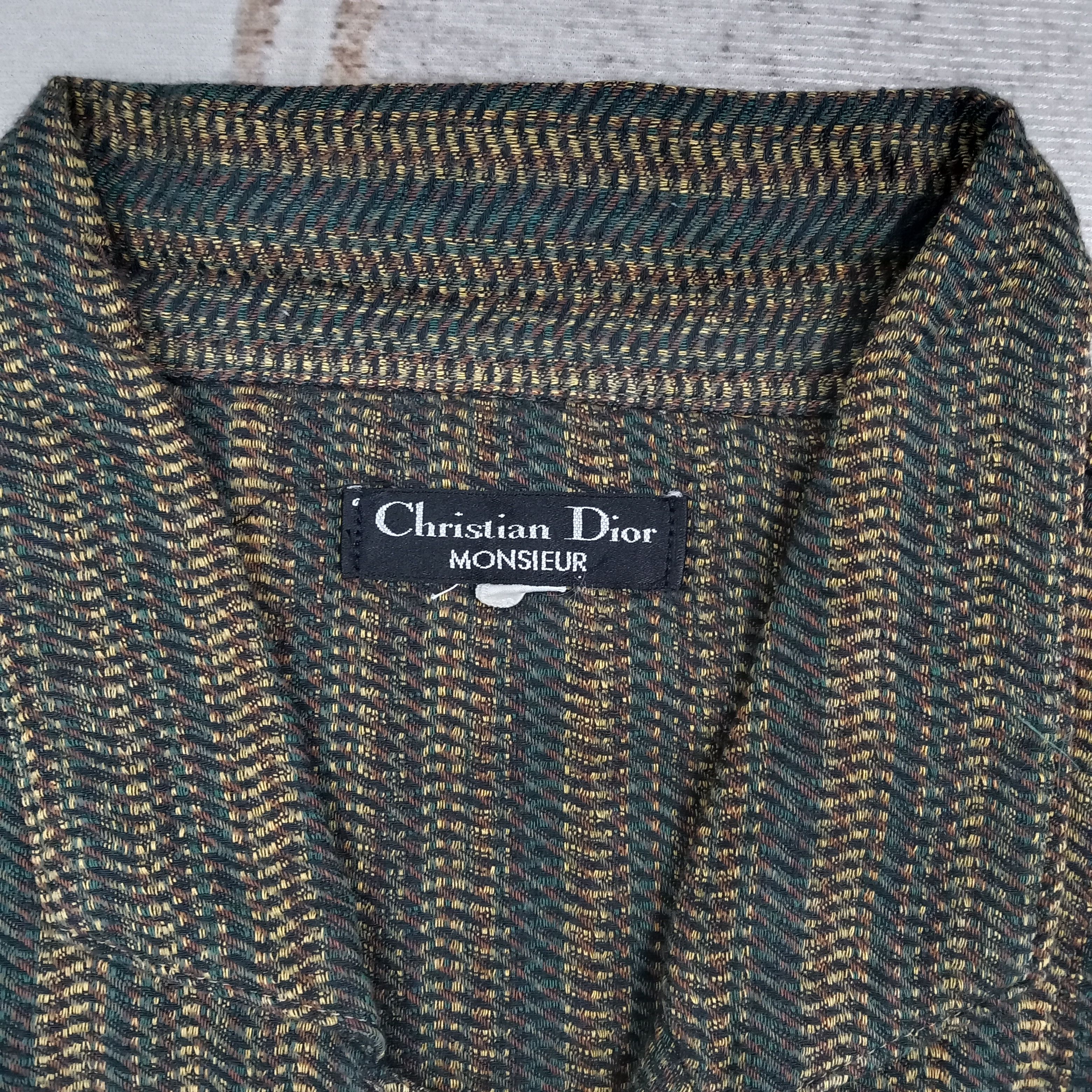 Christian Dior Monsieur Christian Dior Paris Designer Button Up Jacket C267N10 Size US L / EU 52-54 / 3 - 5 Thumbnail