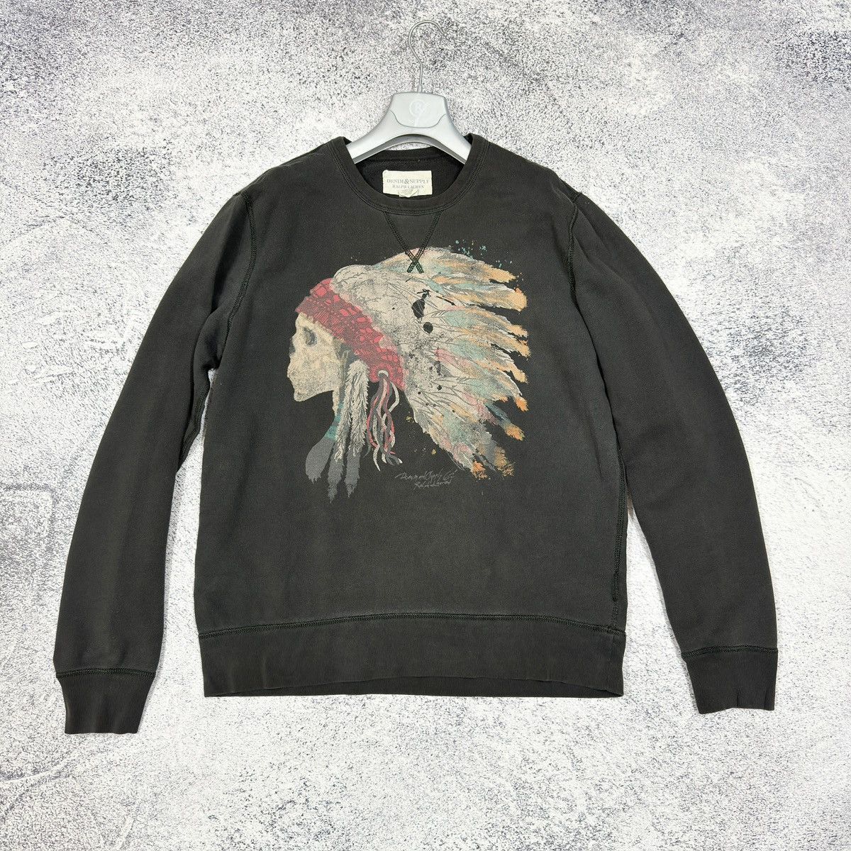 Denim & Supply Ralph Lauren × Designer RL Denim&Supply Mens Sweatshirt L size Size US L / EU 52-54 / 3 - 1 Thumbnail