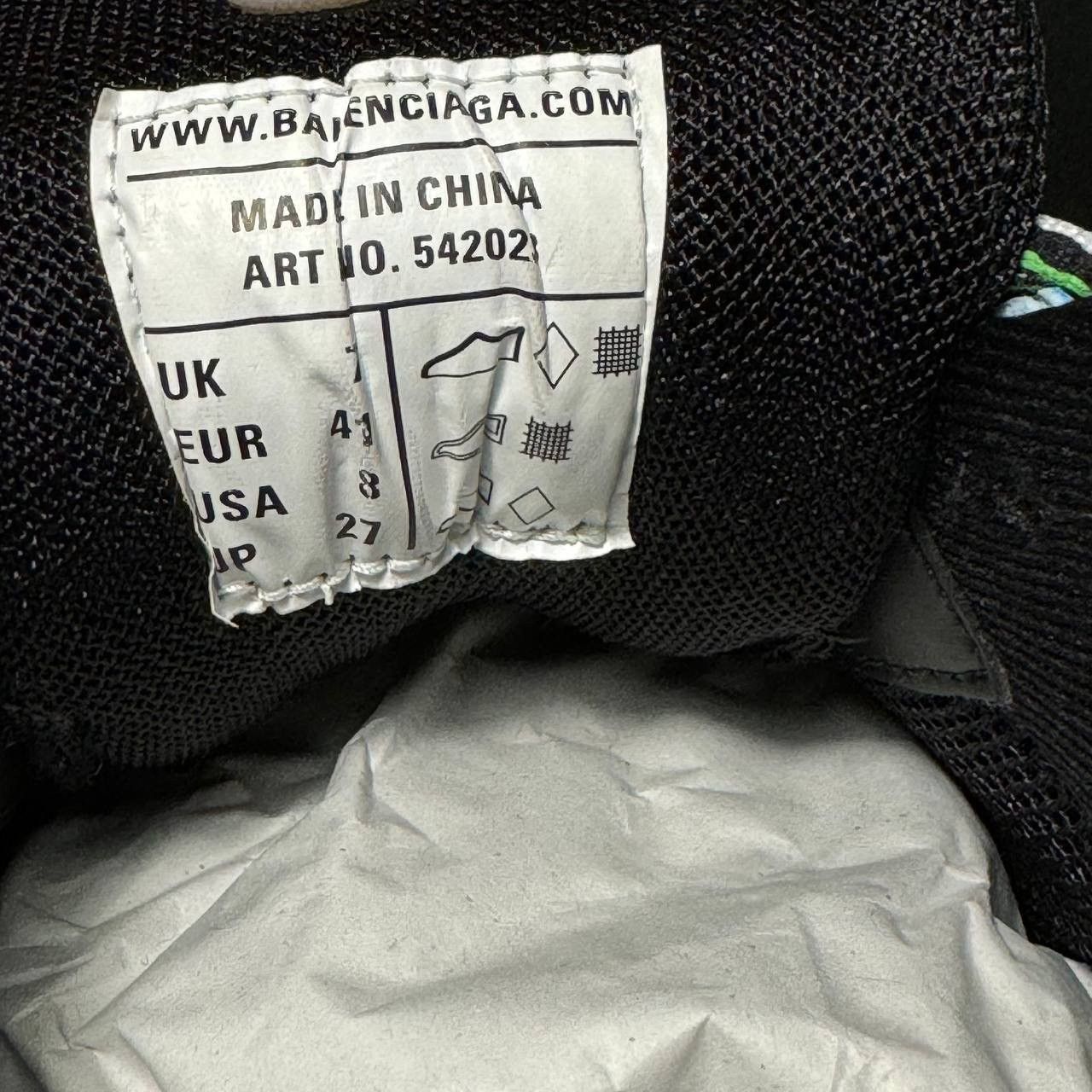 Balenciaga 41 Balenciaga track 1 green blue Size US 8 / EU 41 - 6 Thumbnail
