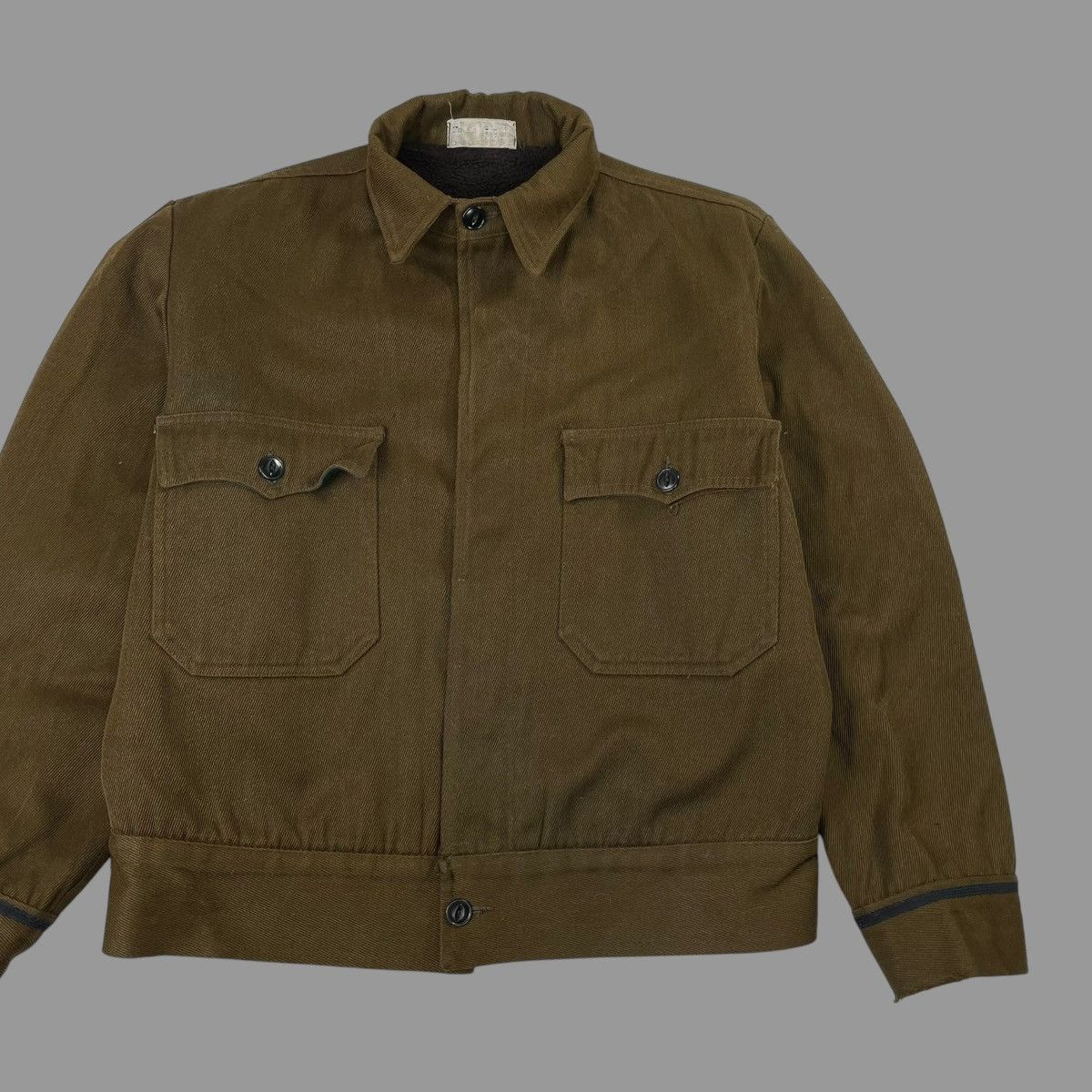 Vintage Vintage 1950s brown whipcord jacket Size US M / EU 48-50 / 2 - 2 Thumbnail