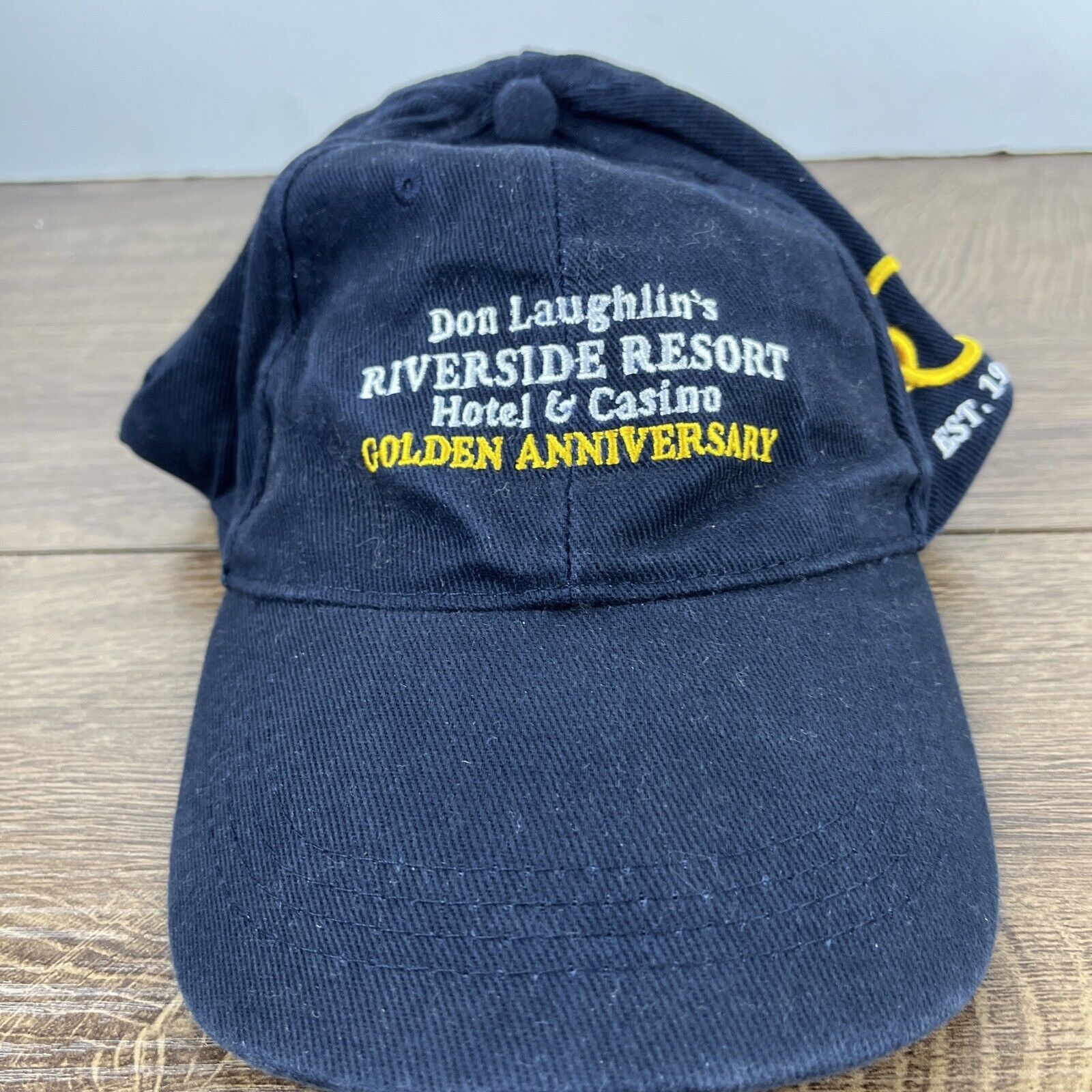 Other Don Laughlins Riverside Resort Hat Blue Hat Adjustable Blue Size ONE SIZE - 6 Thumbnail