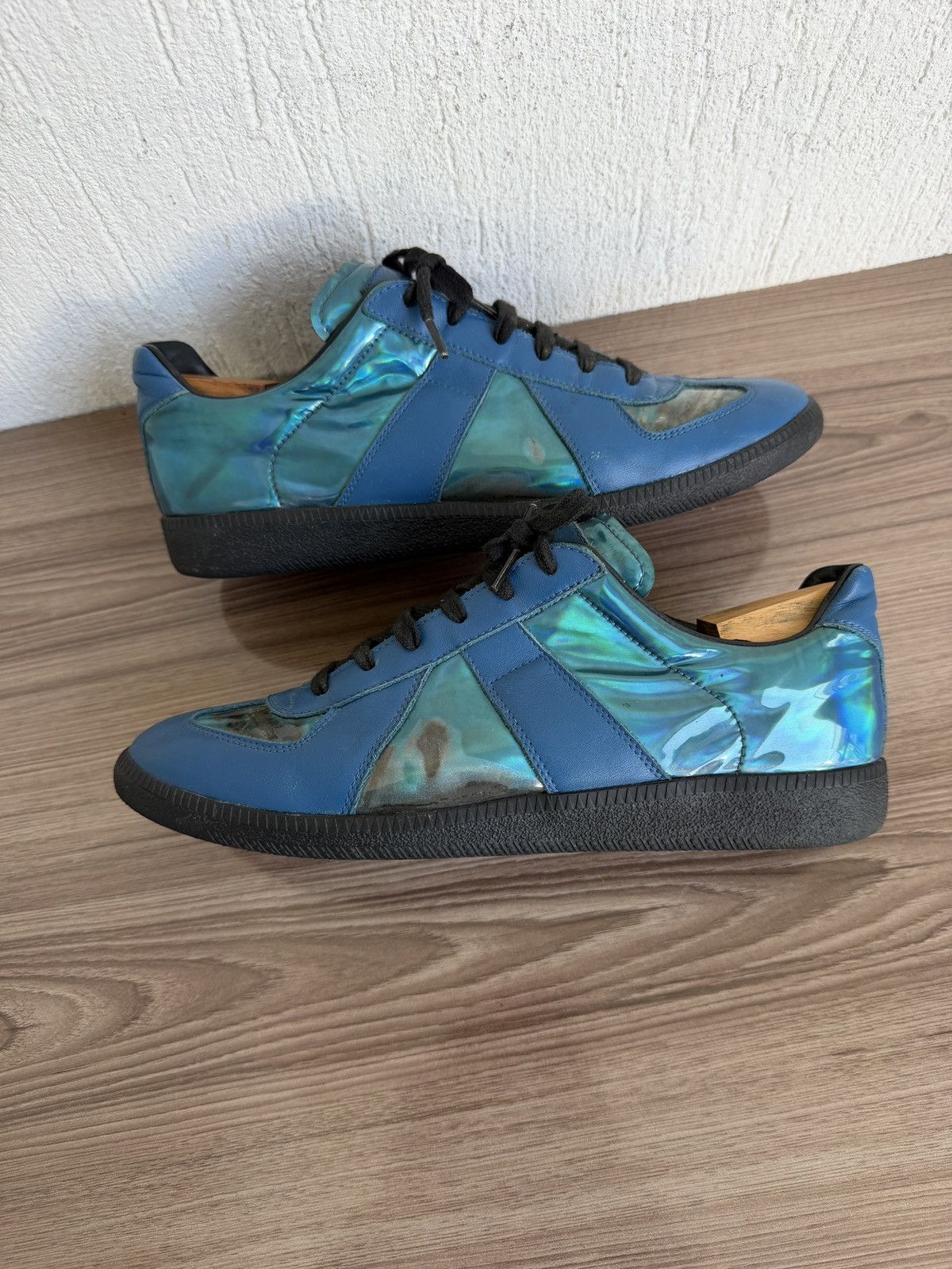 Maison Margiela Iridescent Gats trainers Size US 10 / EU 43 - 20 Thumbnail