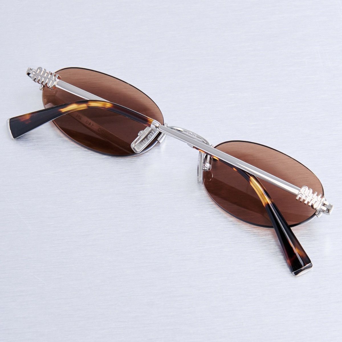 Miu Miu MIU MIU 0MU A54S 1BC90Q SUNGLASSES Size ONE SIZE - 7 Thumbnail