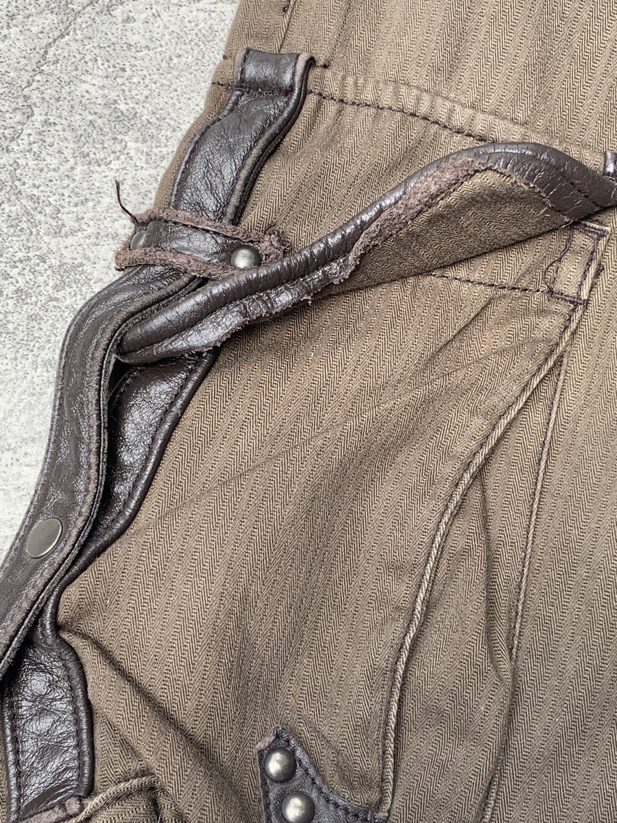 Japanese Brand × PPFM × Tete Homme DIFFERENCE RUPERT Lace up cargo pants Size US 31 - 5 Thumbnail