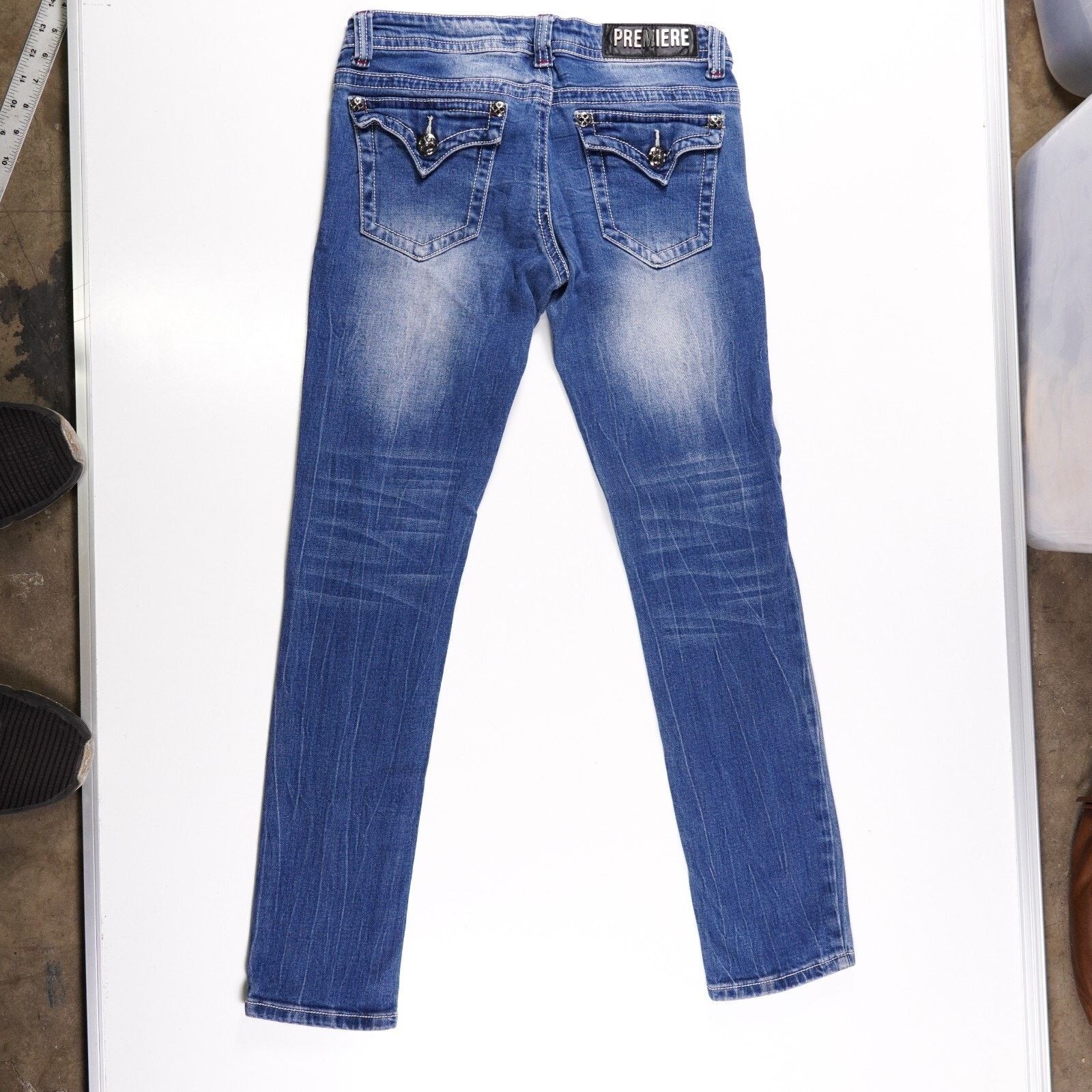 Other Rue 21 Premiere Cotton Denim Slim Skinny Jeans Straight 5/6R Size 29" - 10 Thumbnail