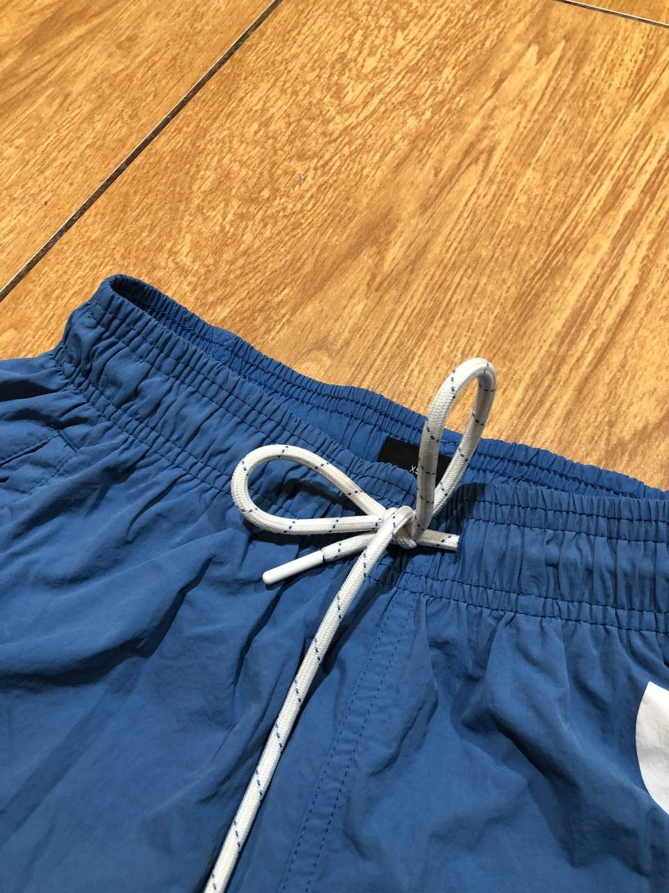 Hugo Boss Vintage Hugo Boss Big Y2K Logo Blue Shorts Size XS Size US 26 / EU 42 - 7 Thumbnail