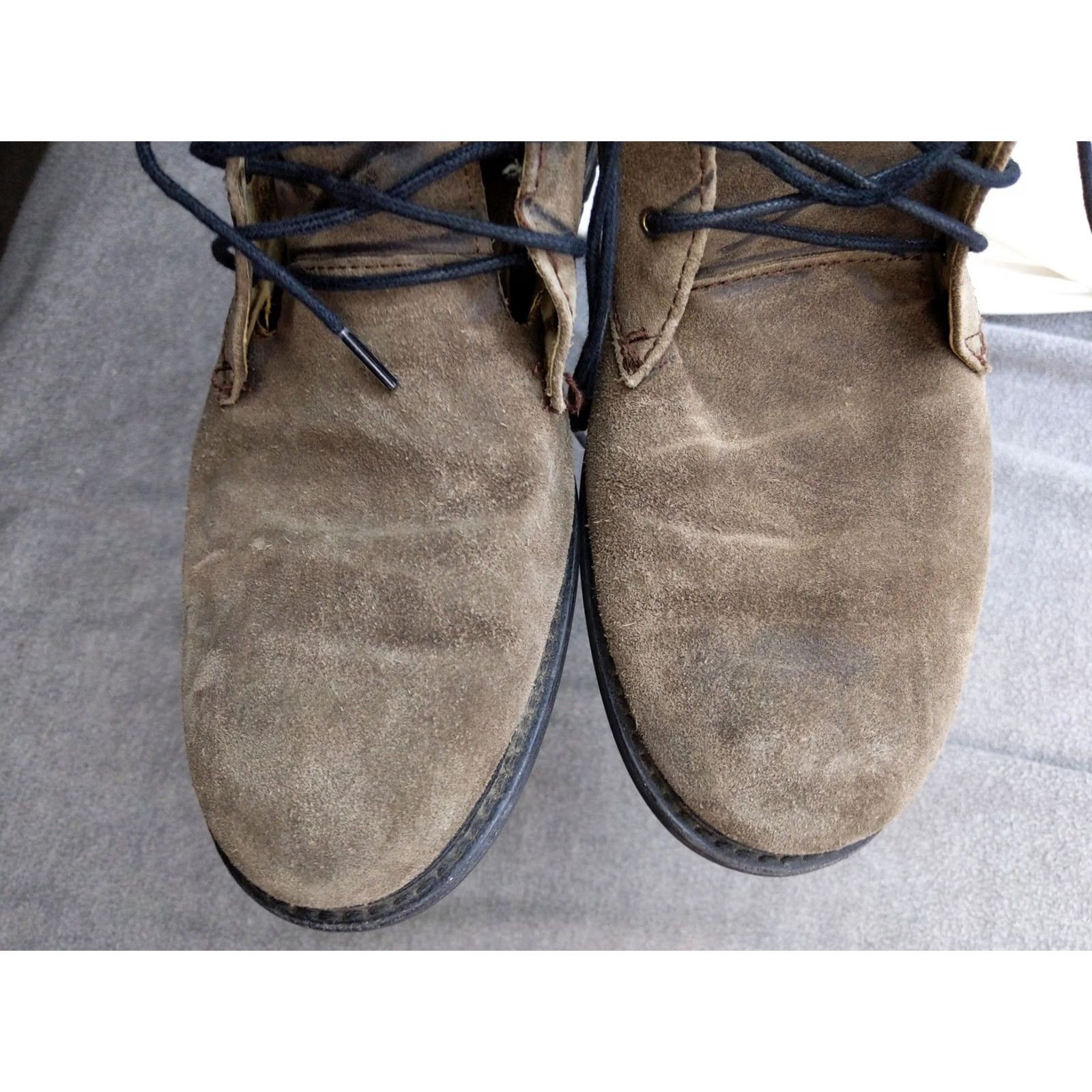 Banana Republic Banana Republic Chukka Boots Mens 8.5 Brown Suede Leather Ortholite Casual Size US 9 / EU 42 - 6 Thumbnail