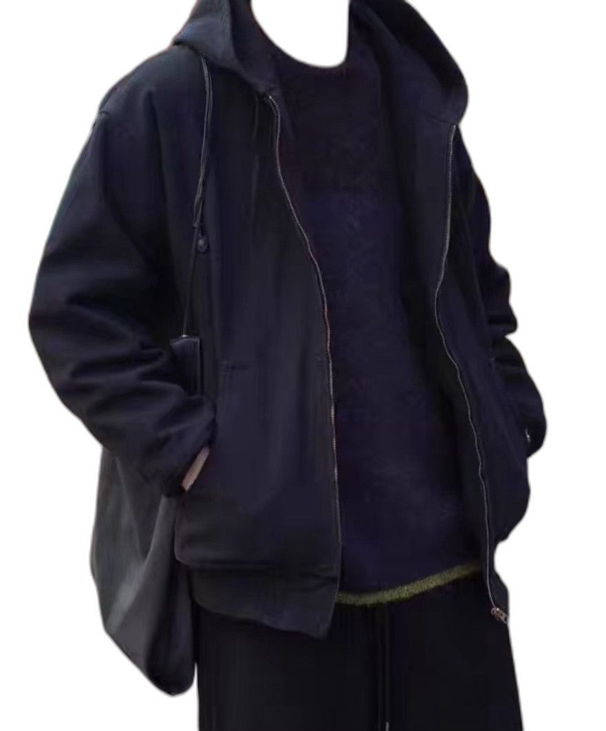 Comoli COMOLI COTTON FLEECE ZIP HOODIE Size US M / EU 48-50 / 2 - 1 Thumbnail