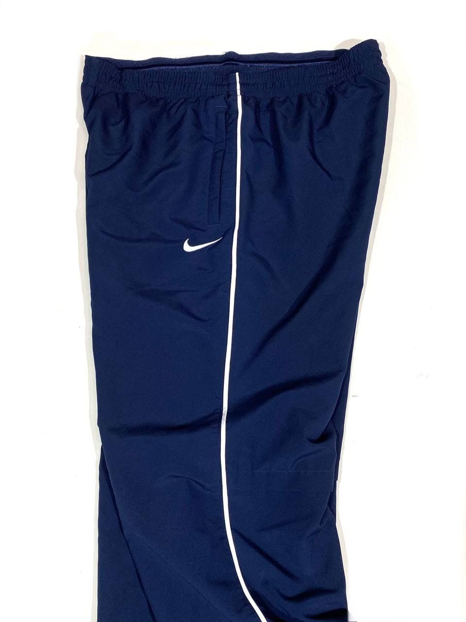 Nike Nike Track Pants Vintage Navy Nylon Y2K Parachute Size US 34 / EU 50 - 2 Thumbnail