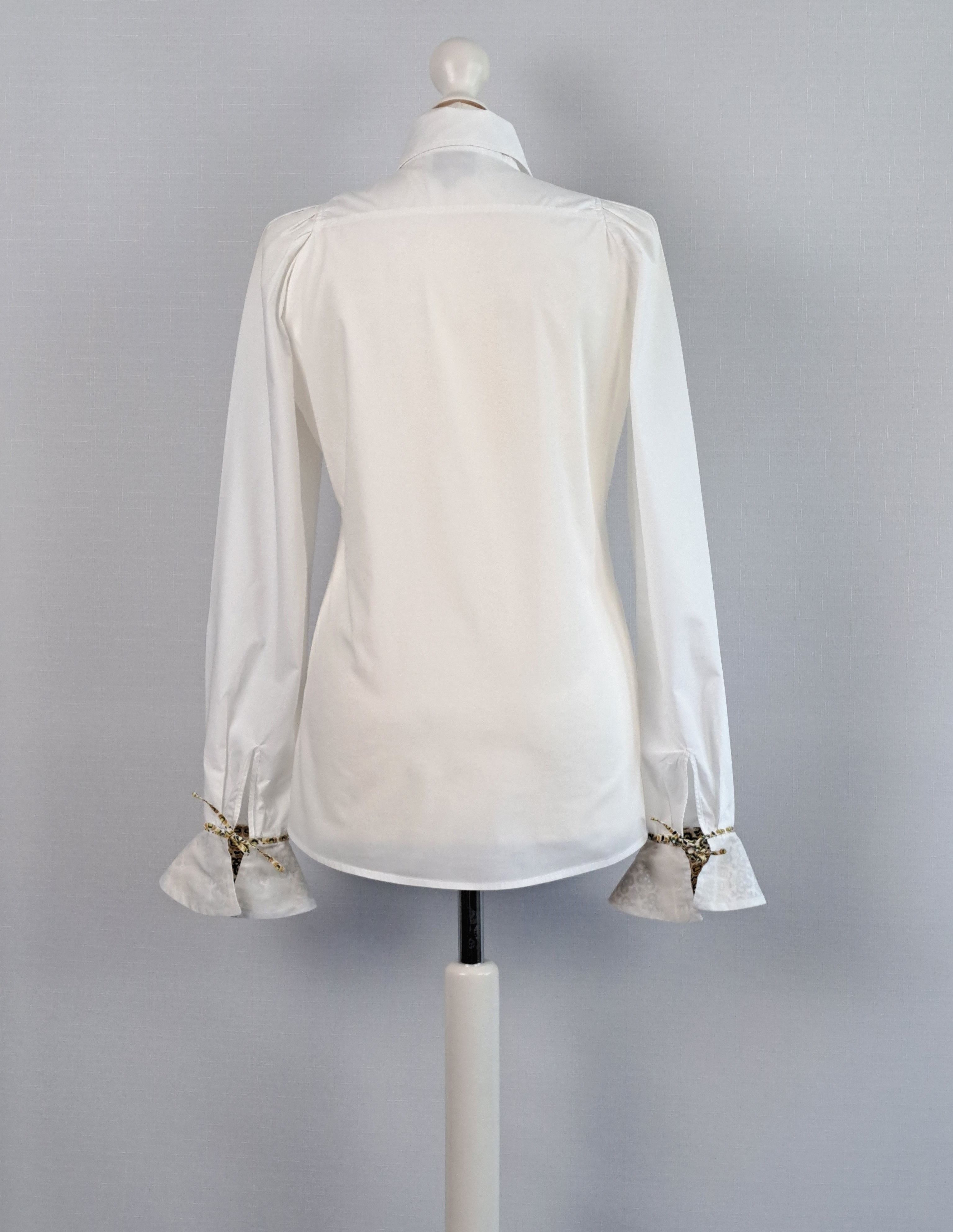 Just Cavalli Just Cavalli elegant cotton button up shirt. Size 42IT Size M / US 6-8 / IT 42-44 - 3 Thumbnail