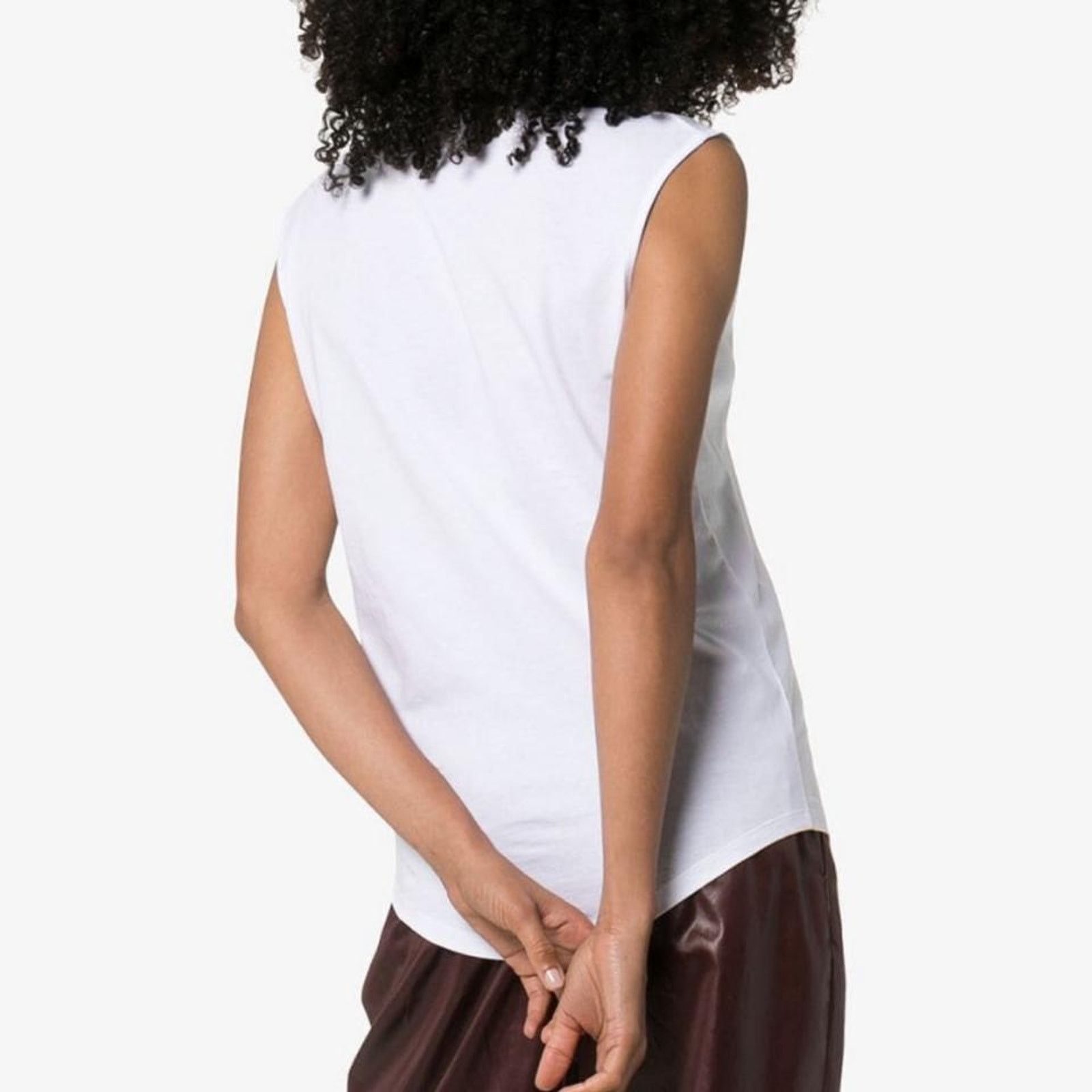 Balmain logo printed button embellished tank top L Size L / US 10 / IT 46 - 4 Thumbnail