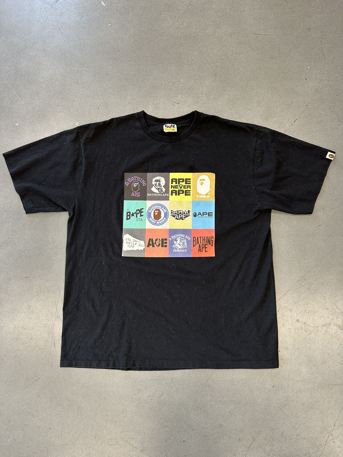 Bape Bape By A Bathing Ape Multi Logo Store Tee 3XL Size US XXL / EU 58 / 5 - 1 Thumbnail