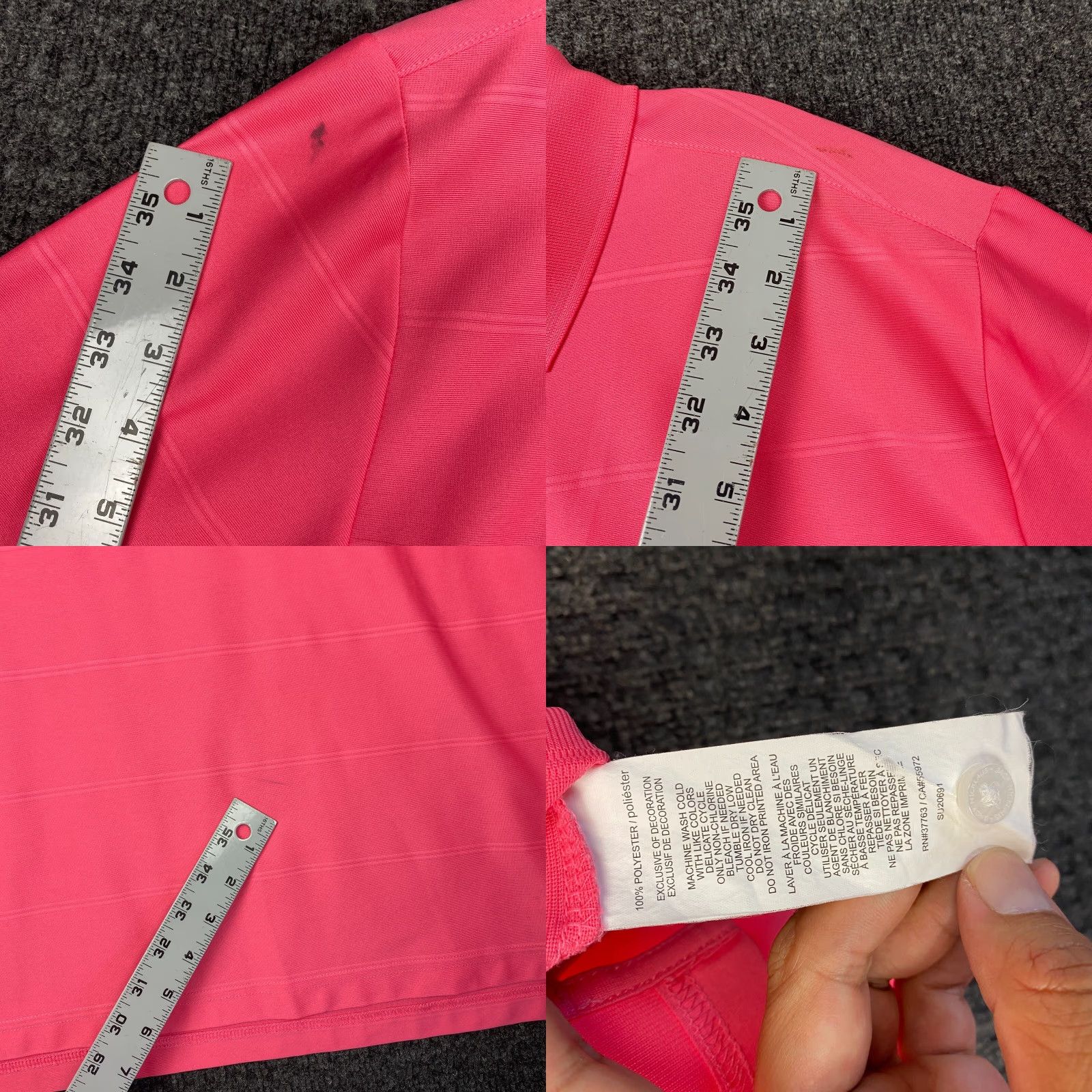 Vintage Jack Nicklaus Polo Adult XL Pink Striped Breathable Moisture Wicking Classic Sports Mens Size US XL / EU 56 / 4 - 8 Thumbnail