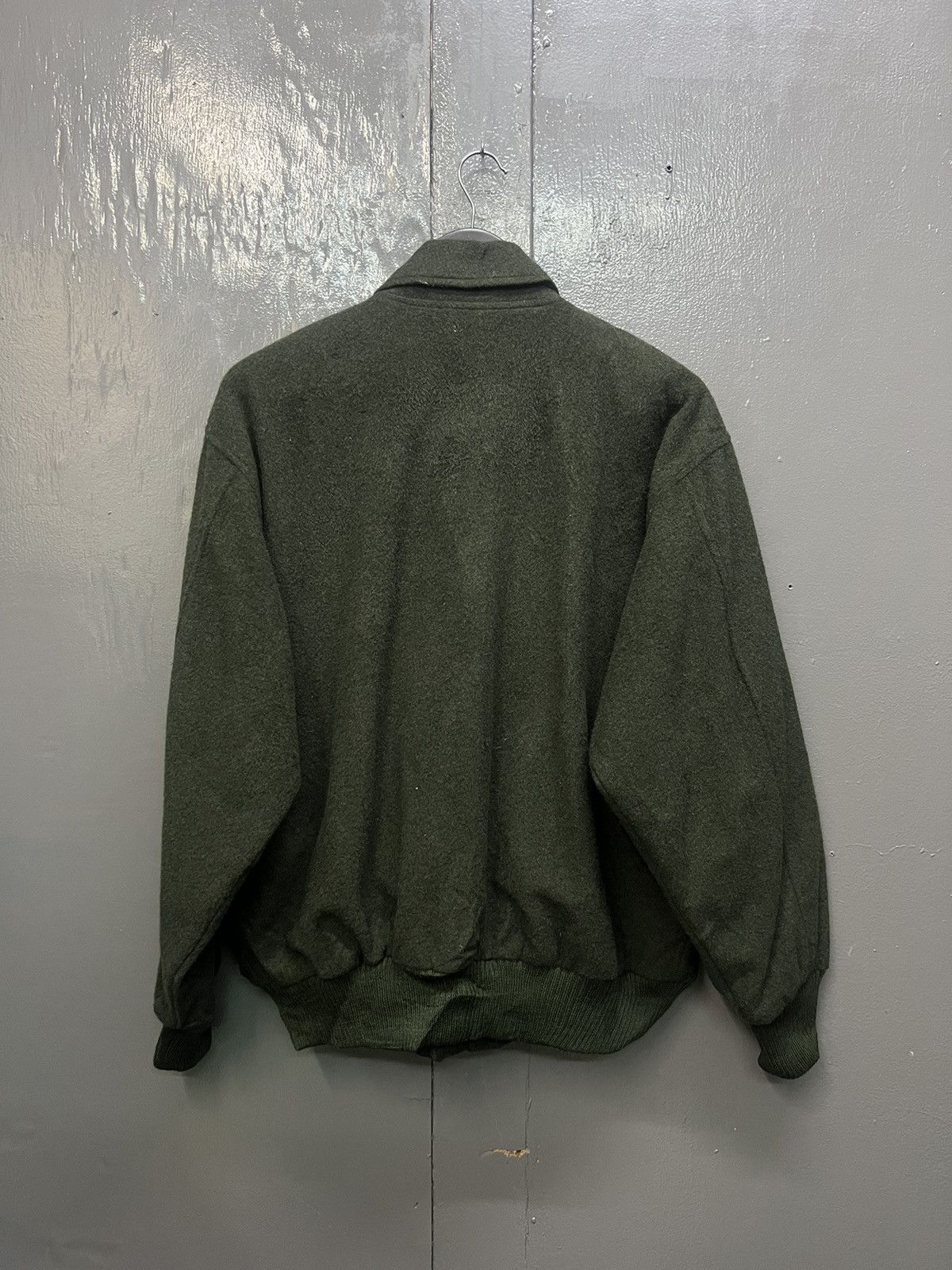 Gents Vintage Gents Wool Bomber Jacket Size US L / EU 52-54 / 3 - 4 Thumbnail