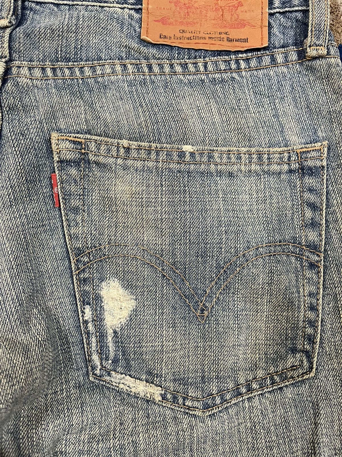 LVC × Levi's × Levi's Vintage Clothing Vintage Levi’s 553 Mudwash Rusty Denim Size US 34 / EU 50 - 11 Thumbnail