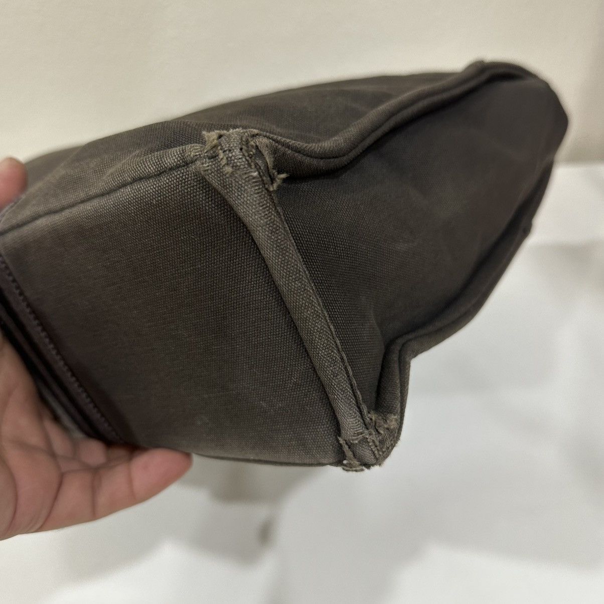 Hermes ‼️LASTDROP‼️ HERMES FOURRE TOUT CANVAS HAND TOTE BAG Size ONE SIZE - 7 Thumbnail