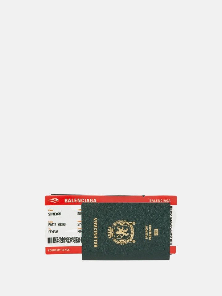 Balenciaga Balenciaga Passport Long Wallet 1 Ticket Size ONE SIZE - 1 Thumbnail