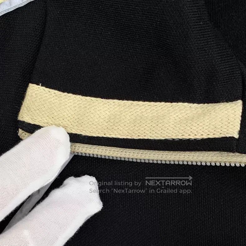 Gucci Gucci Black side logo string label cotton lapel zipper lon Size US M / EU 48-50 / 2 - 9 Thumbnail