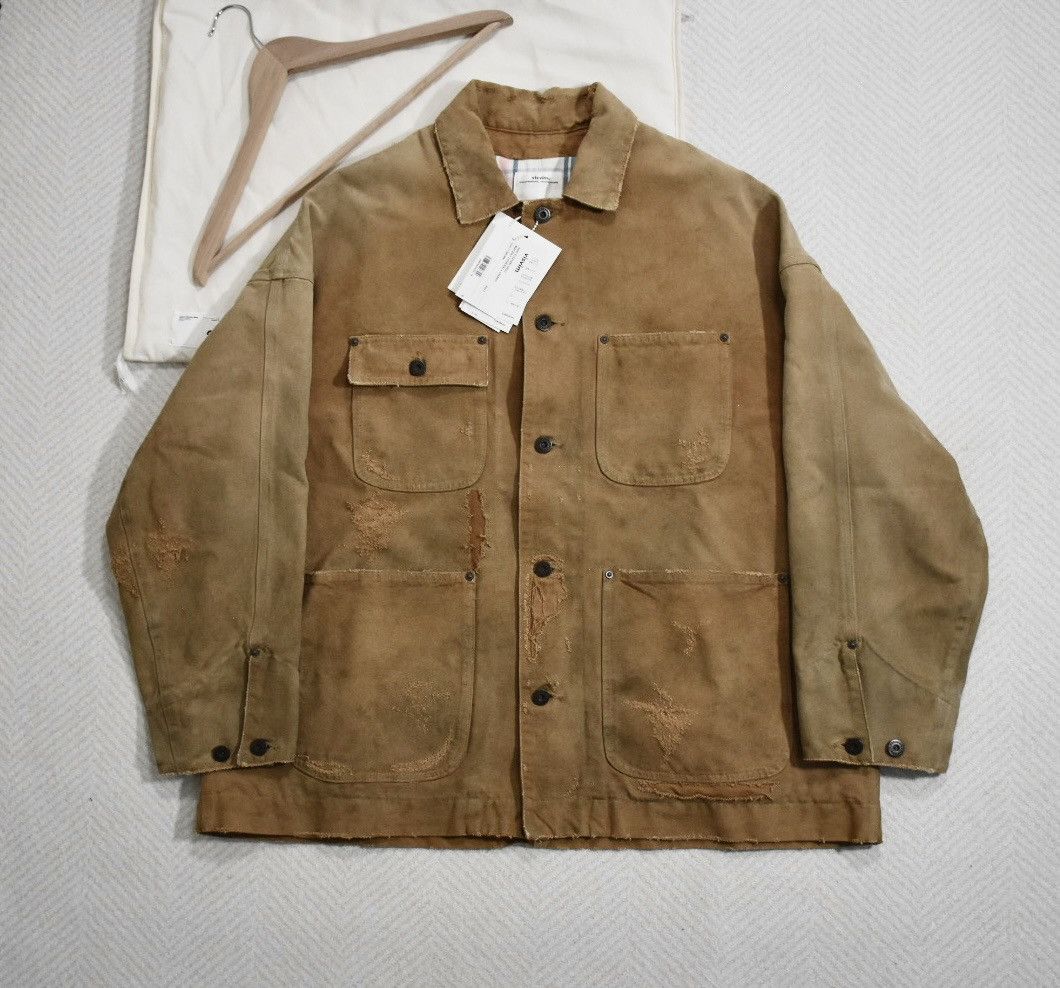 Visvim Macray Coverall Crash Lt. Brown Sz 1 0122105013023 | Grailed