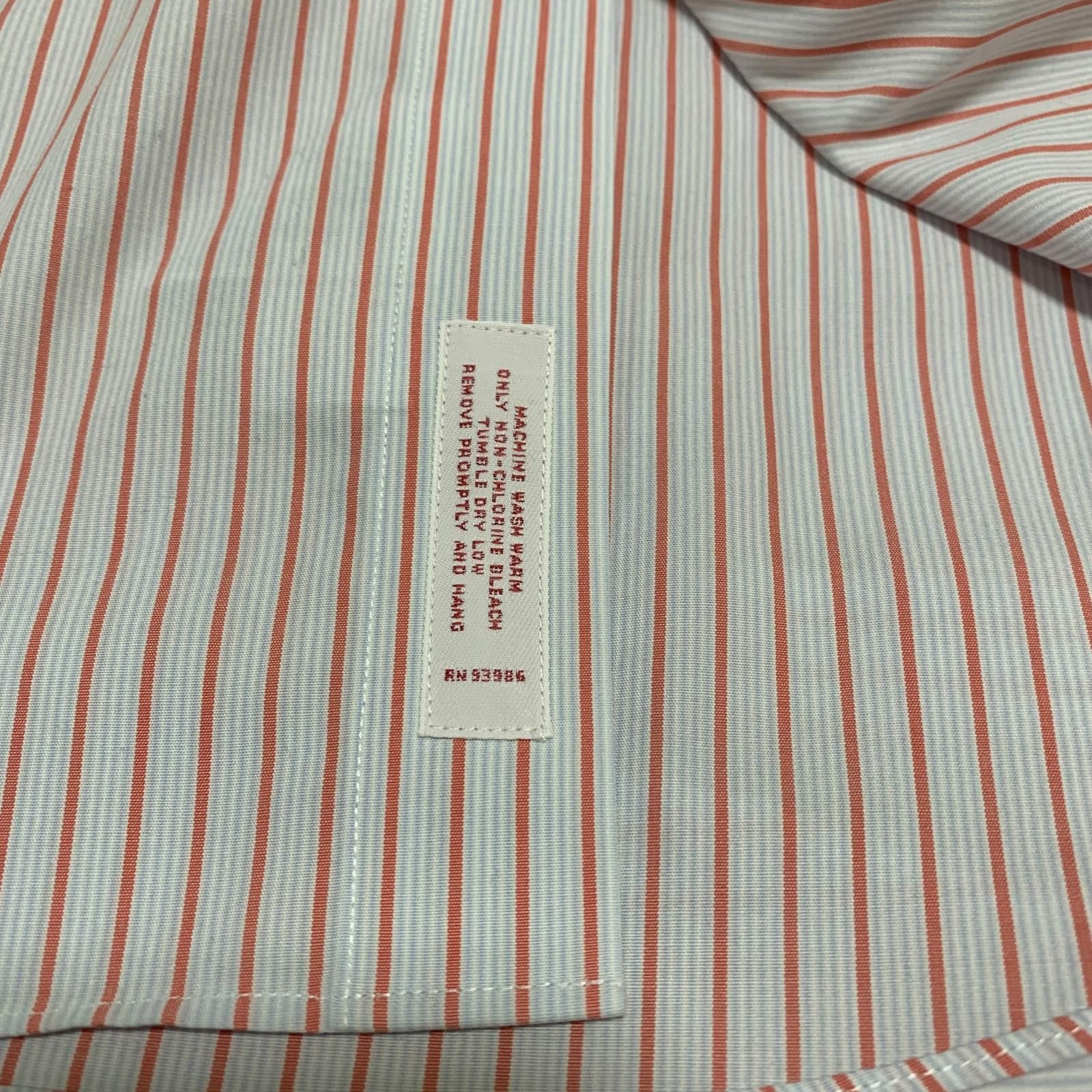 Brooks Brothers Brooks Brothers Men's 16-36 Dress Shirt Non-Iron Supima Size 42R - 4 Thumbnail