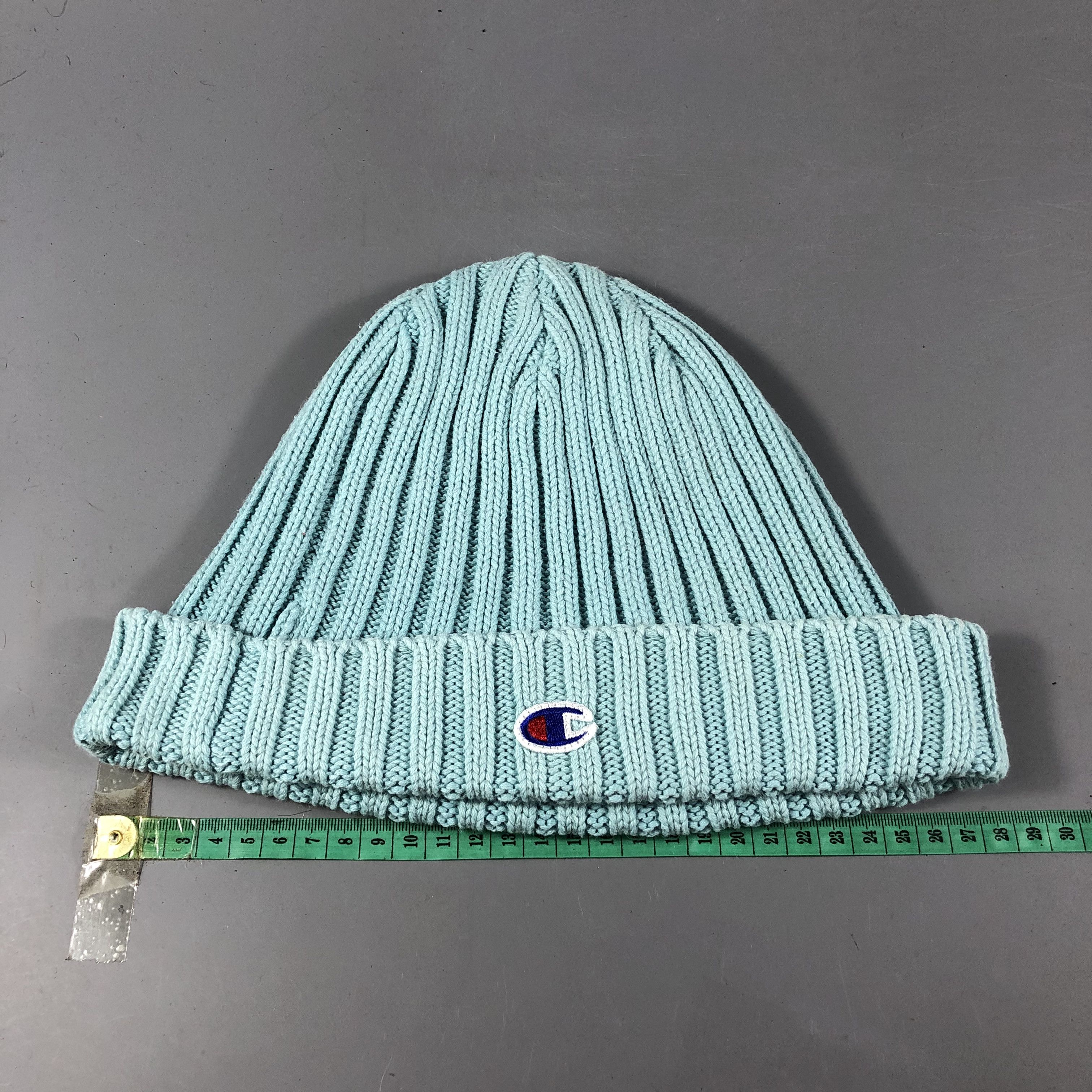 Champion Champion Pleated Cotton Beanie Snowcap Snow Hat B912 Size ONE SIZE - 3 Thumbnail