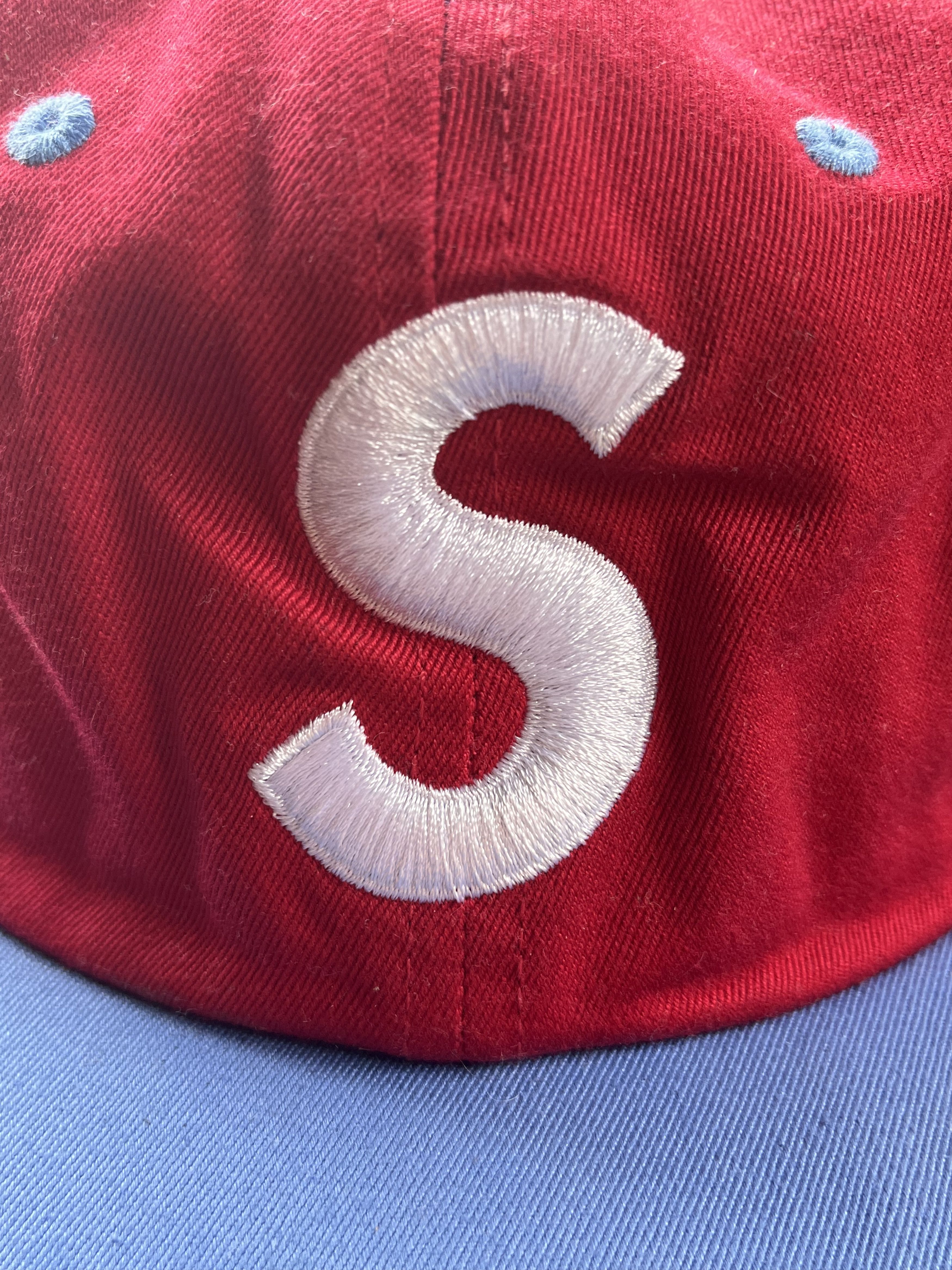 Supreme Supreme Washed Tonal S Logo 6-Panel Cap | Grailed