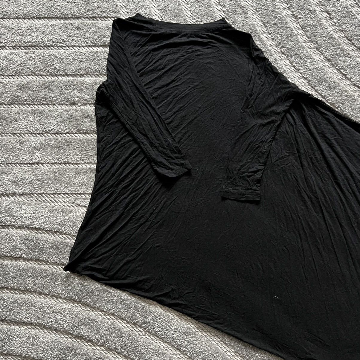 Rick Owens S/S 15 Moody Rick Owens Asymmetric Blouse Tee Size XS / US 0-2 / IT 36-38 - 3 Thumbnail