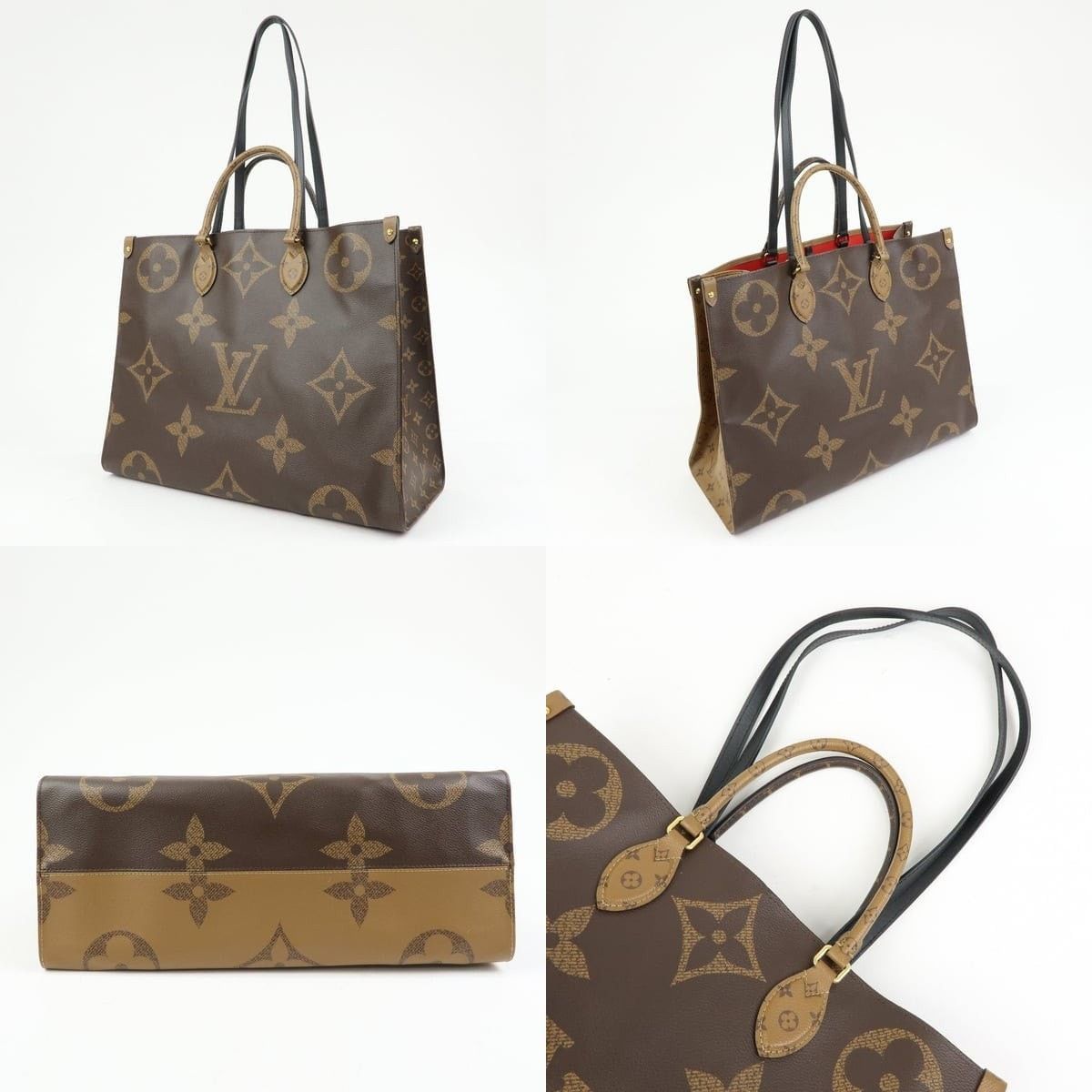 Louis Vuitton Louis Vuitton Monogram Giant Tote Brown Size ONE SIZE - 3 Thumbnail