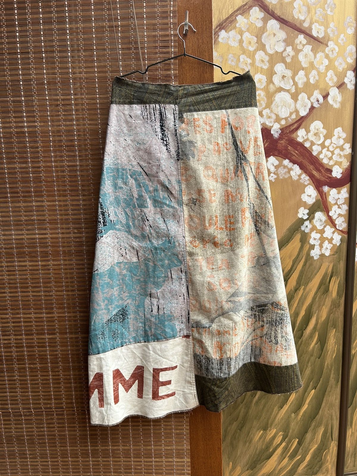 Custo Barcelona Y2K Custo Barcelona Patchwork Maxi Skirt Abstract Print Size 26" / US 2 / IT 38 - 2 Thumbnail