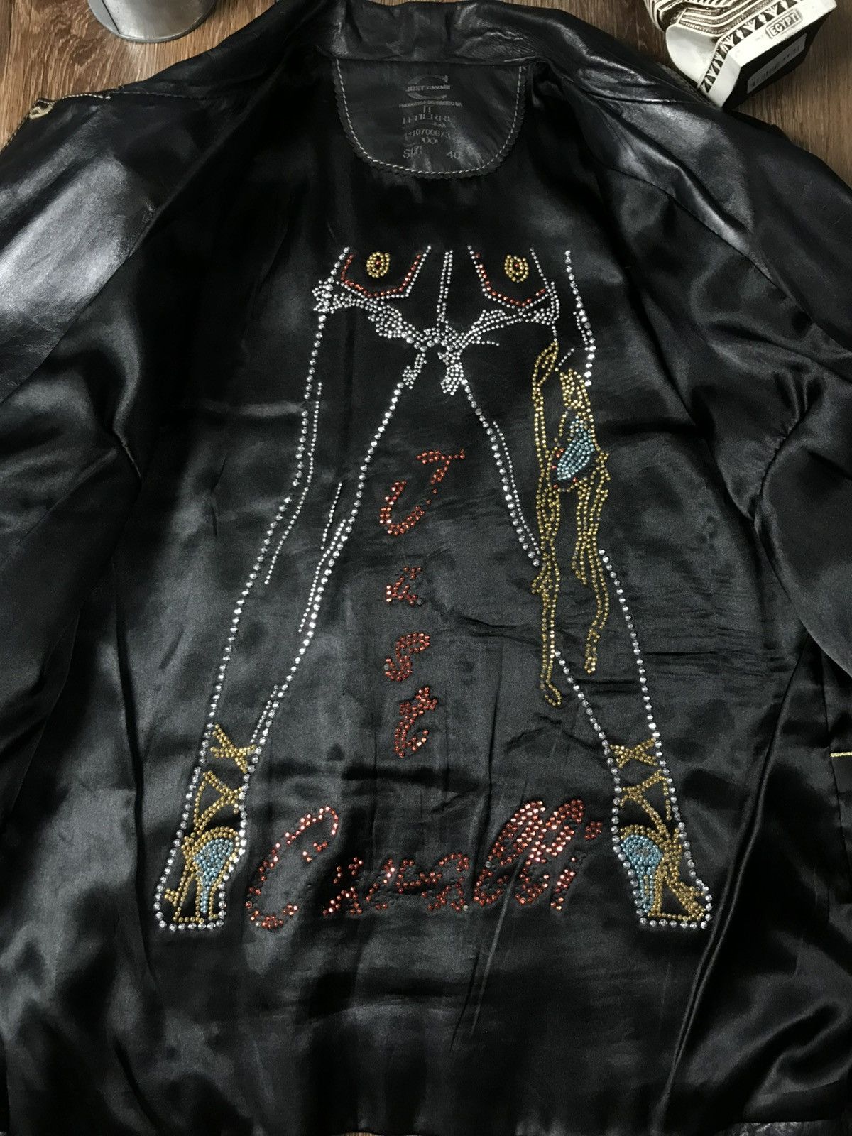 Just Cavalli Just Cavalli Leather Jacket Size S / US 4 / IT 40 - 10 Thumbnail