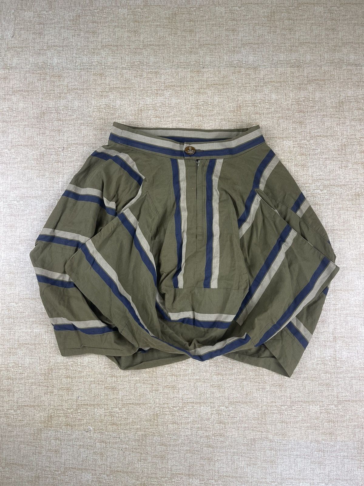 VIVIENNE WESTWOOD Vintage Punk Style Stripes Skirt