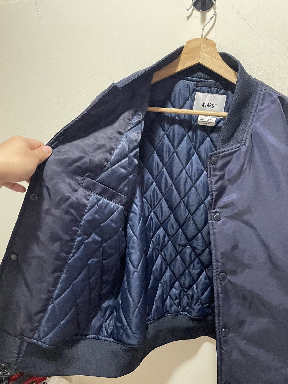 Wtaps WTAPS 21AW TEAM JACKET / NYLON TWILL Size US L / EU 52-54 / 3 - 8 Thumbnail