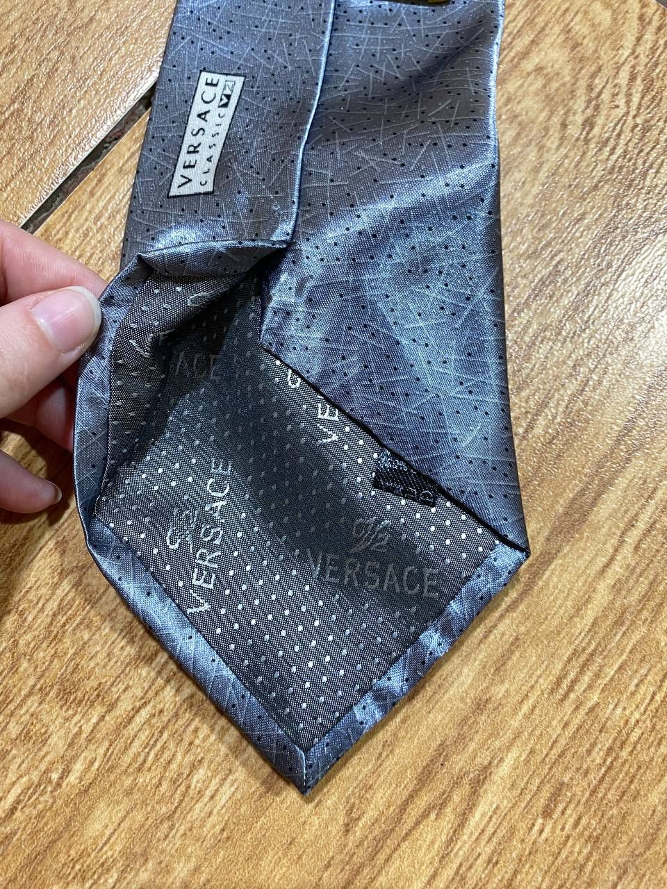 Versace Gianni Versace Tie Silk Size ONE SIZE - 4 Thumbnail