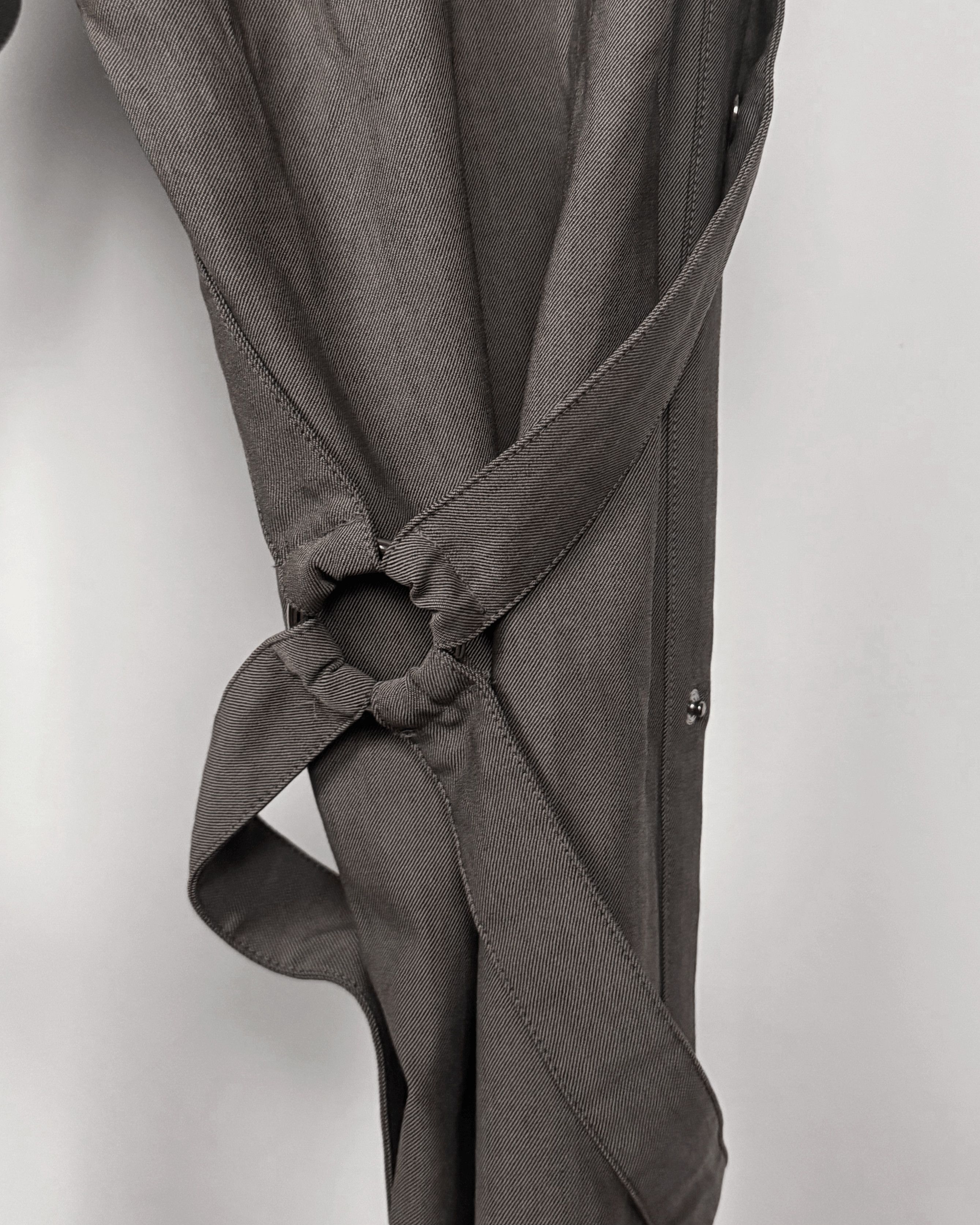 Jean Paul Gaultier Jean Paul Gaultier Bondage Belted Tailored Pants Size US 34 / EU 50 - 9 Thumbnail