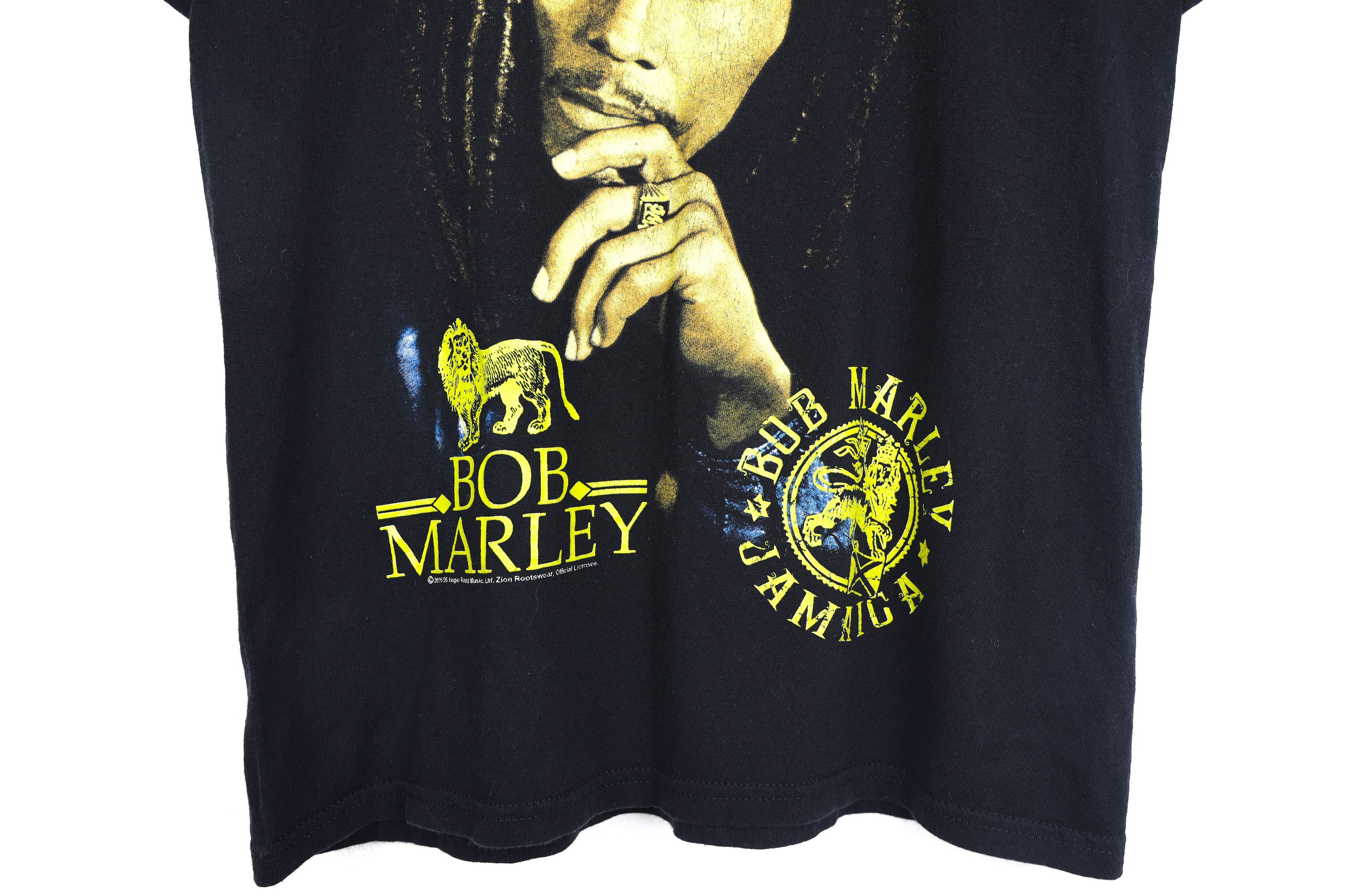 Bob Marley × Vintage Bob Marley Legend Jamaica 2005 Graphic Crew Tee T-shirt Size US M / EU 48-50 / 2 - 3 Thumbnail