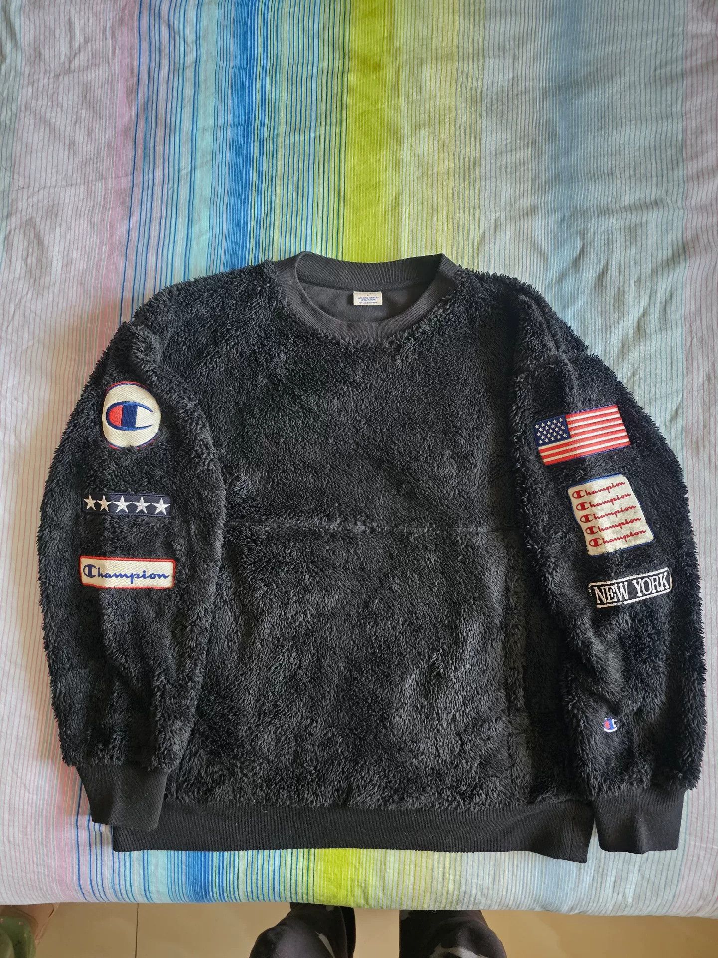 Champion New Japanese Brand Fleece Sweatshirt Size US L / EU 52-54 / 3 - 1 Thumbnail