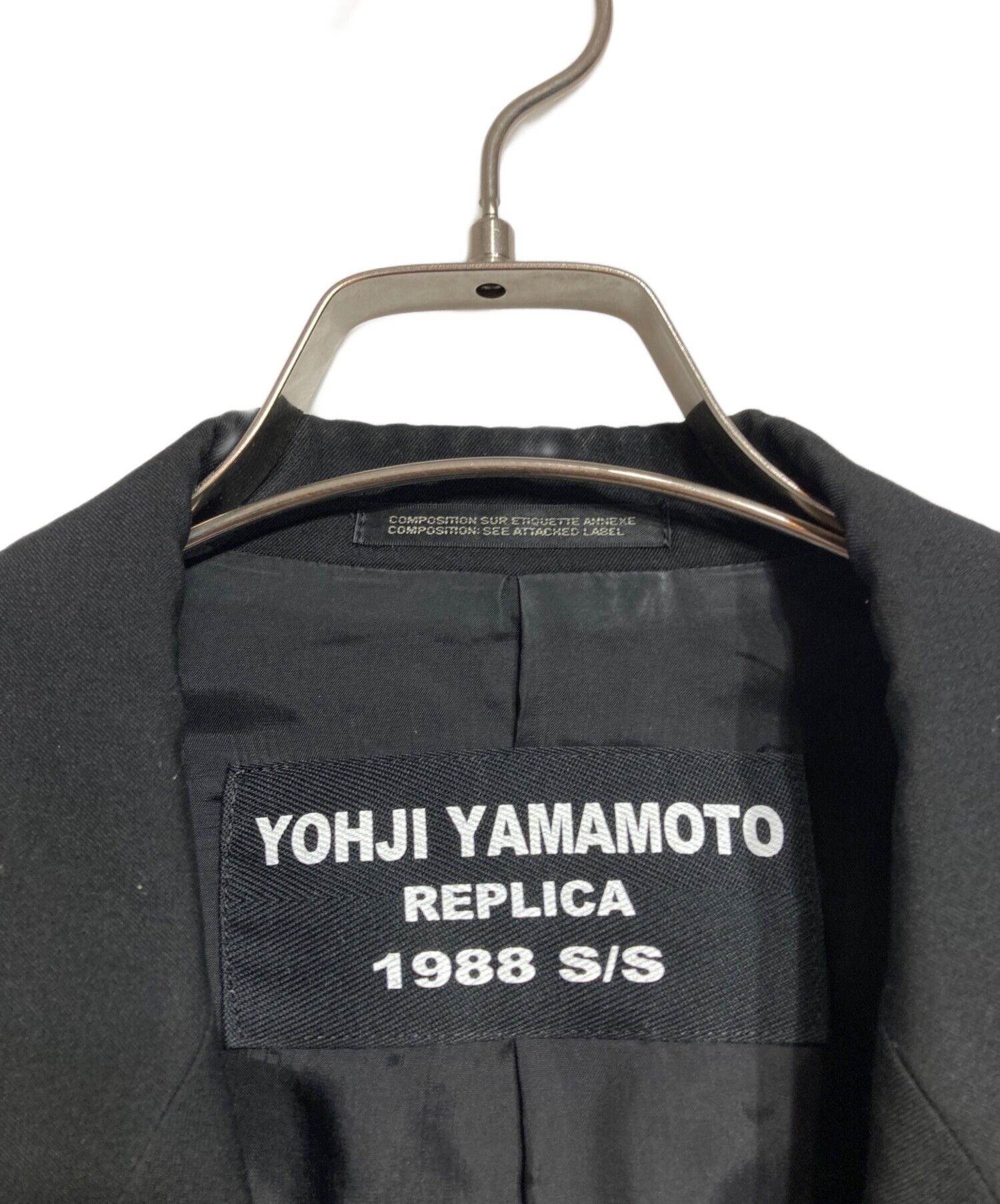 Yohji Yamamoto Yohji Yamamoto pour homme wool gabardine eyelet jacket Size US M / EU 48-50 / 2 - 3 Thumbnail