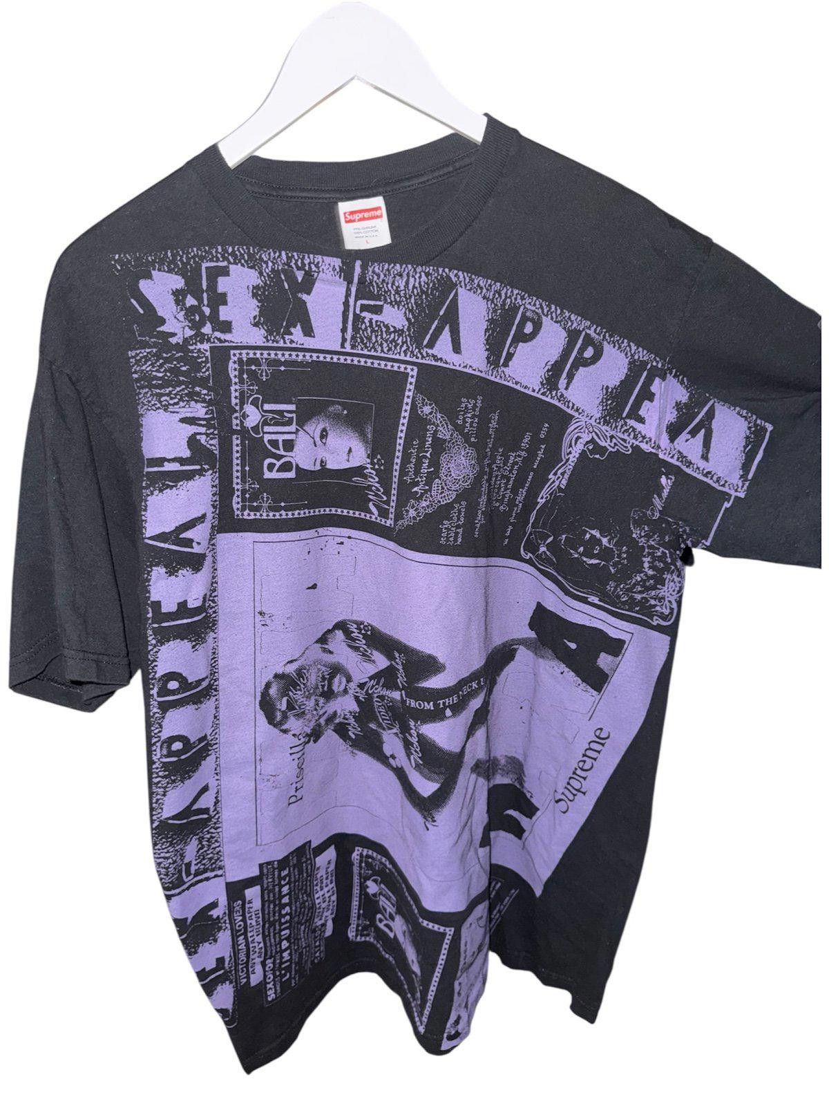 Supreme Supreme Collage T-Shirt Black/Purple Rare Sz L Grail Size US L / EU 52-54 / 3 - 1 Thumbnail